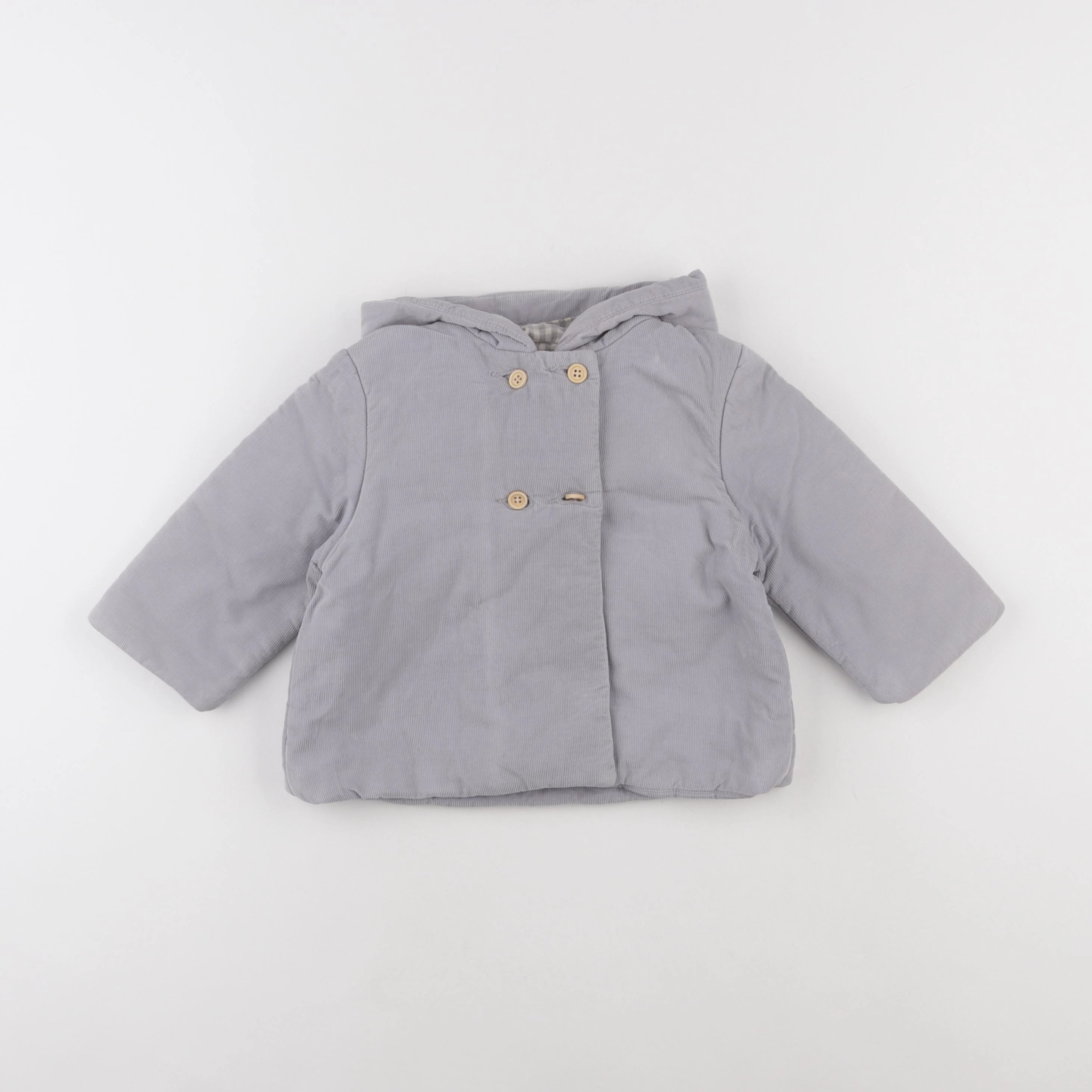 Cyrillus - manteau gris - 12 mois