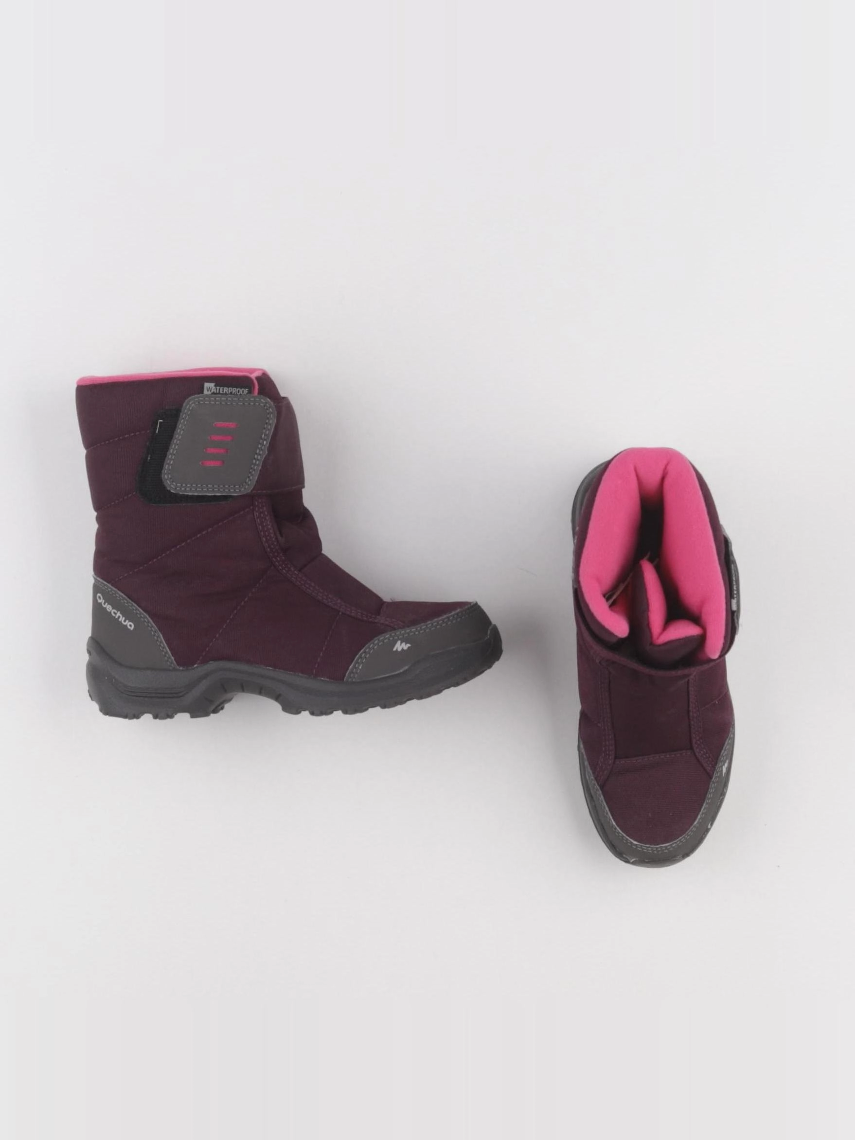 Decathlon ski - bottes de ski violet - pointure 31