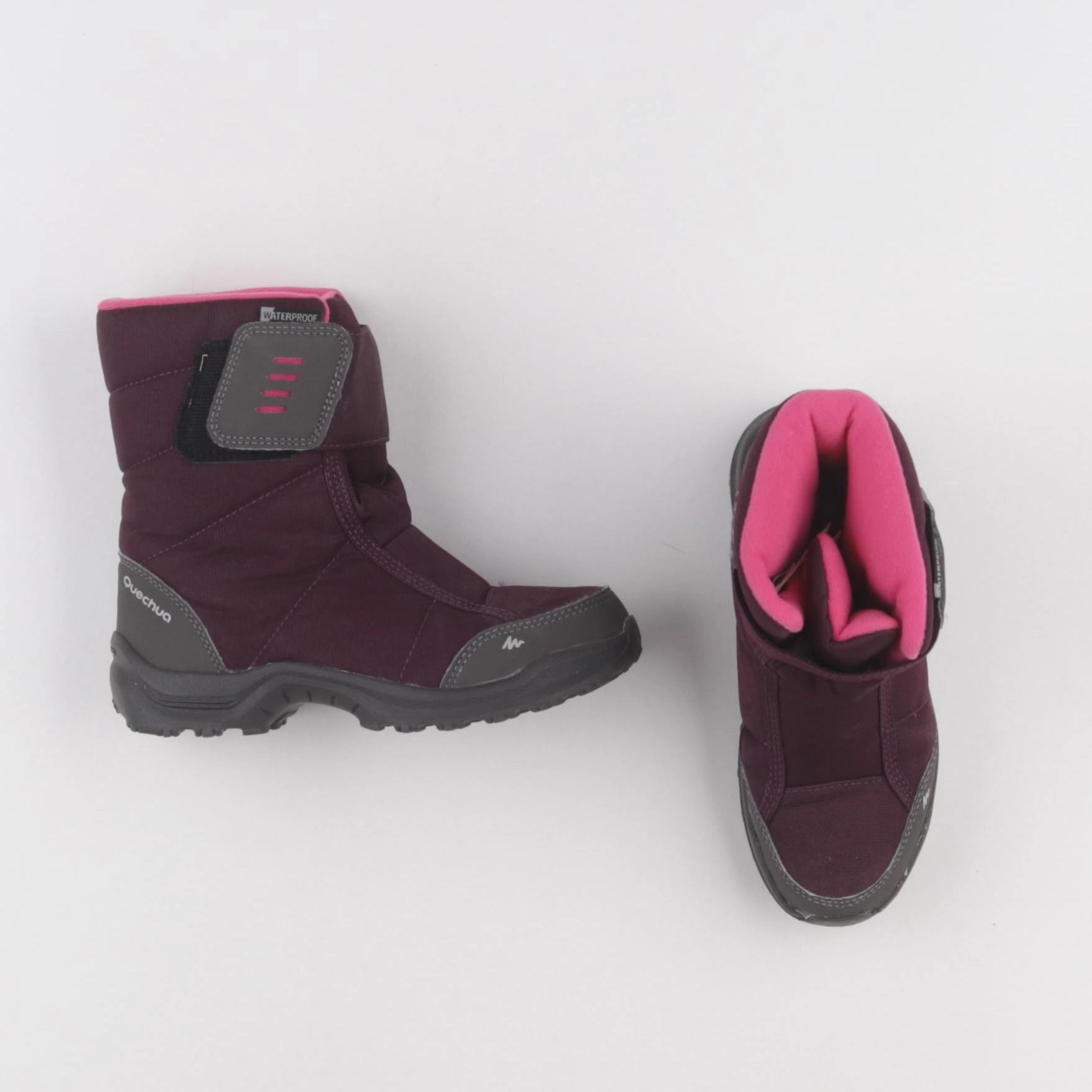 Decathlon ski - bottes de ski violet - pointure 31
