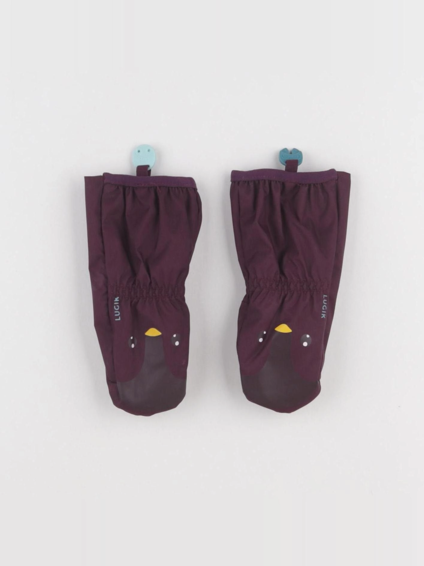 Decathlon ski - gants de ski violet - 24 mois à 3 ans