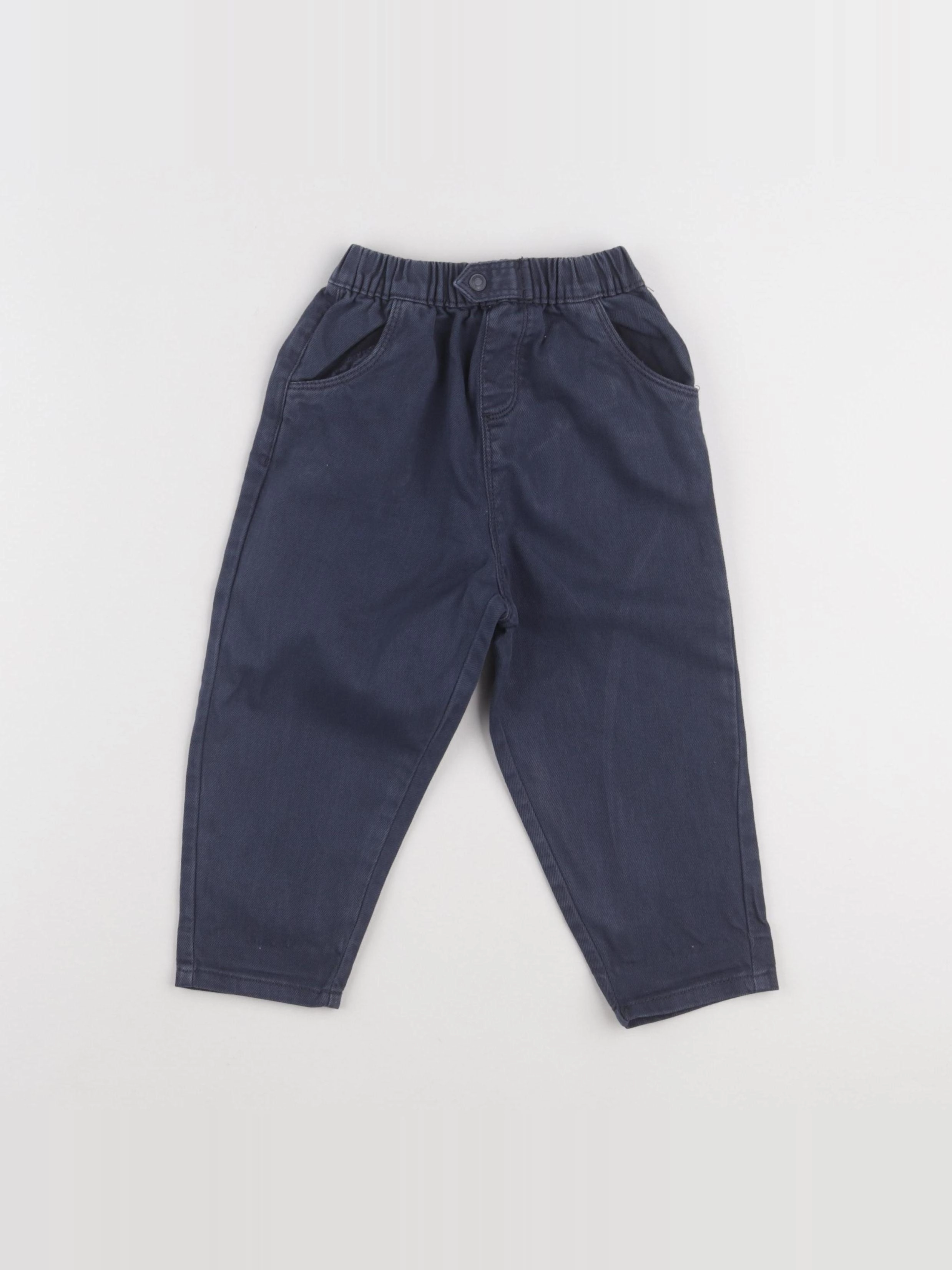 Vertbaudet - pantalon bleu - 24 mois