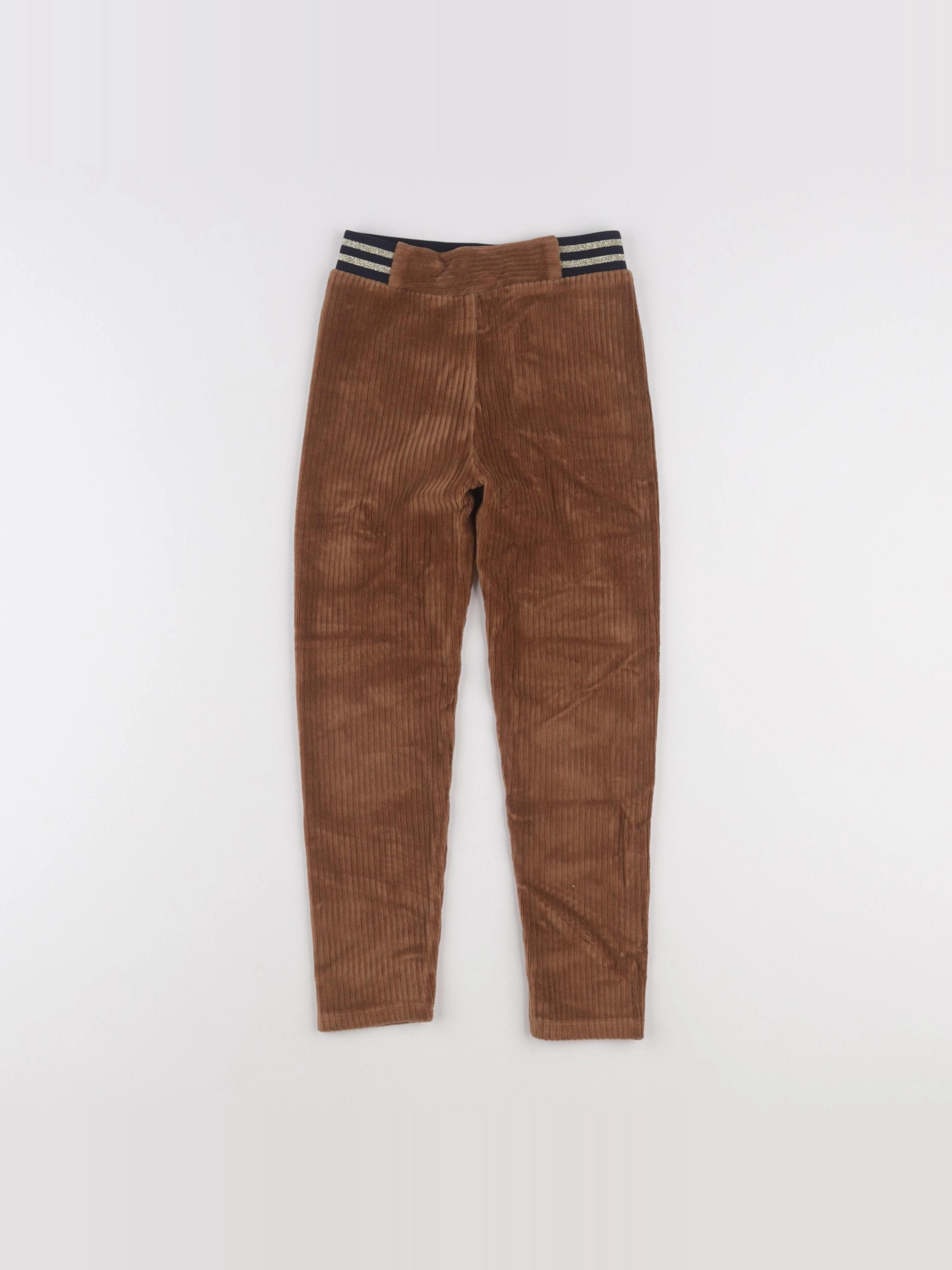 Vertbaudet - legging marron - 7 ans