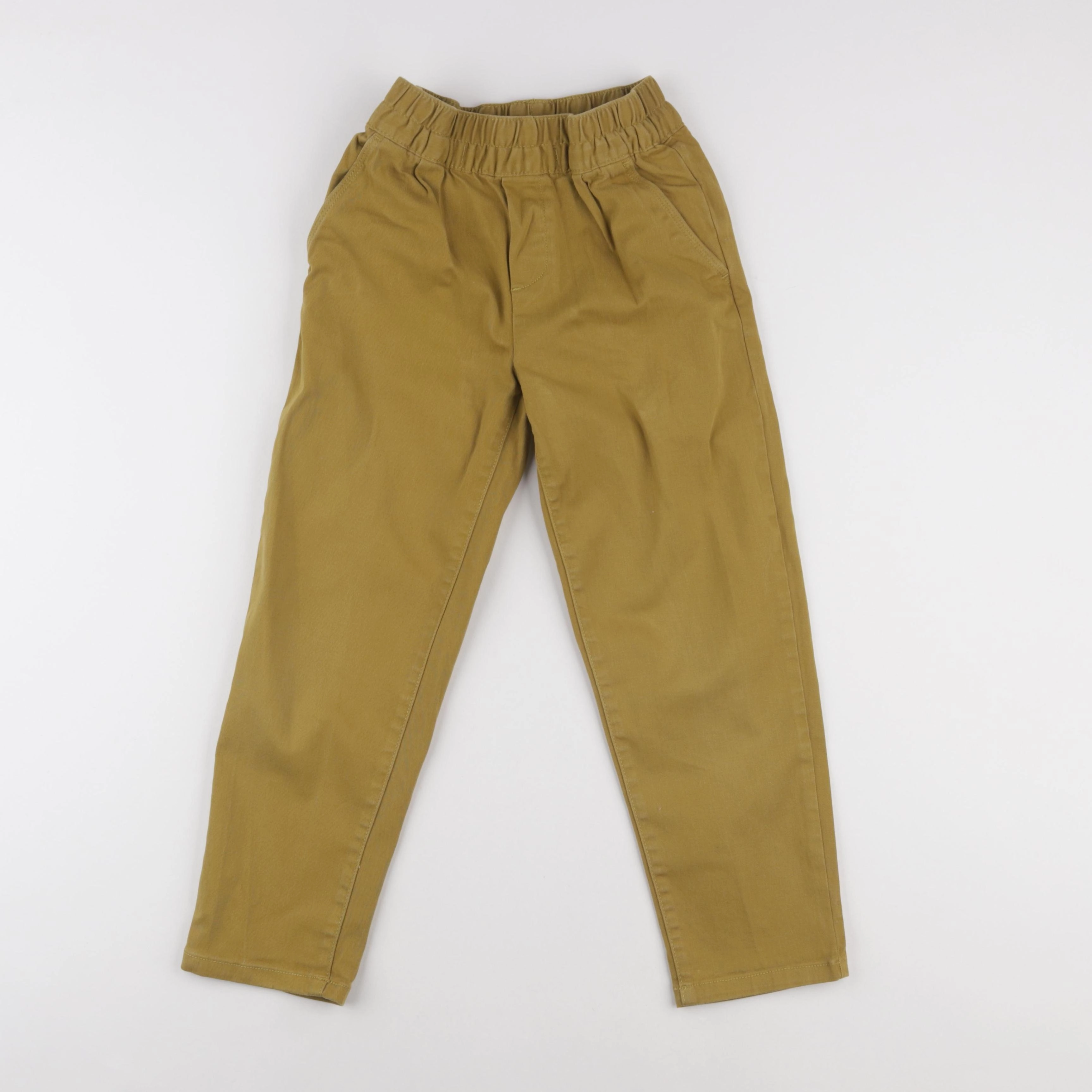 Monoprix - pantalon jaune, vert - 8 ans