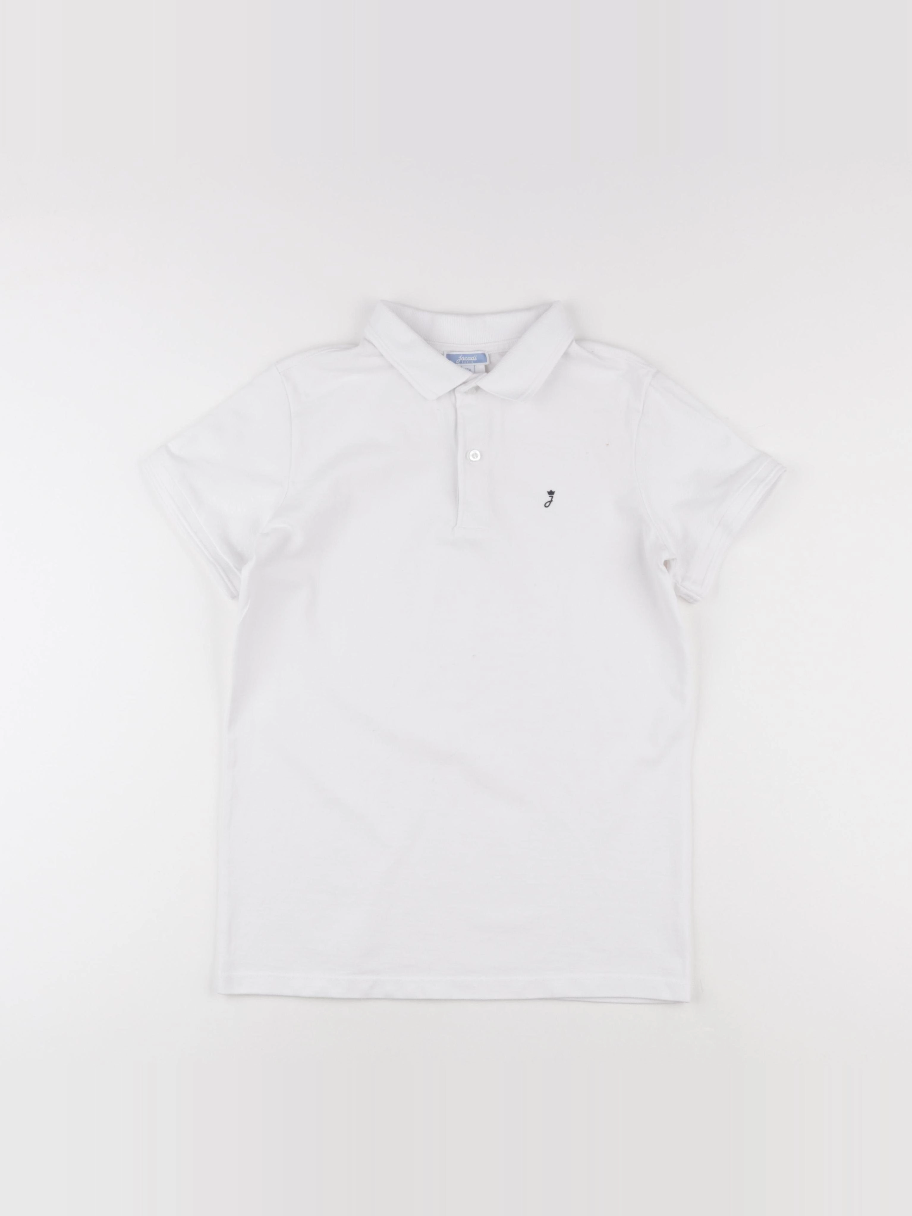 Jacadi - polo blanc - 12 ans