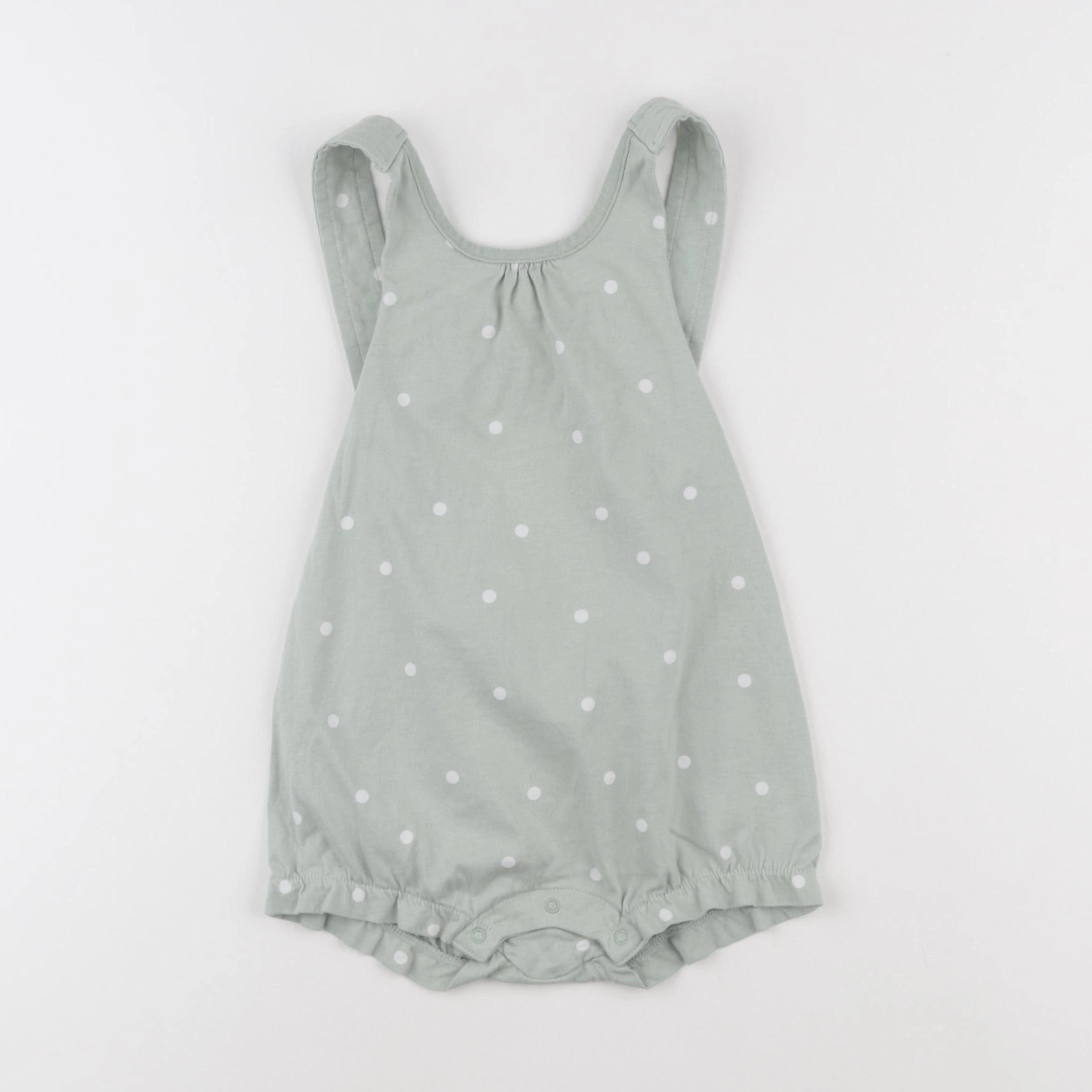 H&M - combinaison vert - 18/24 mois