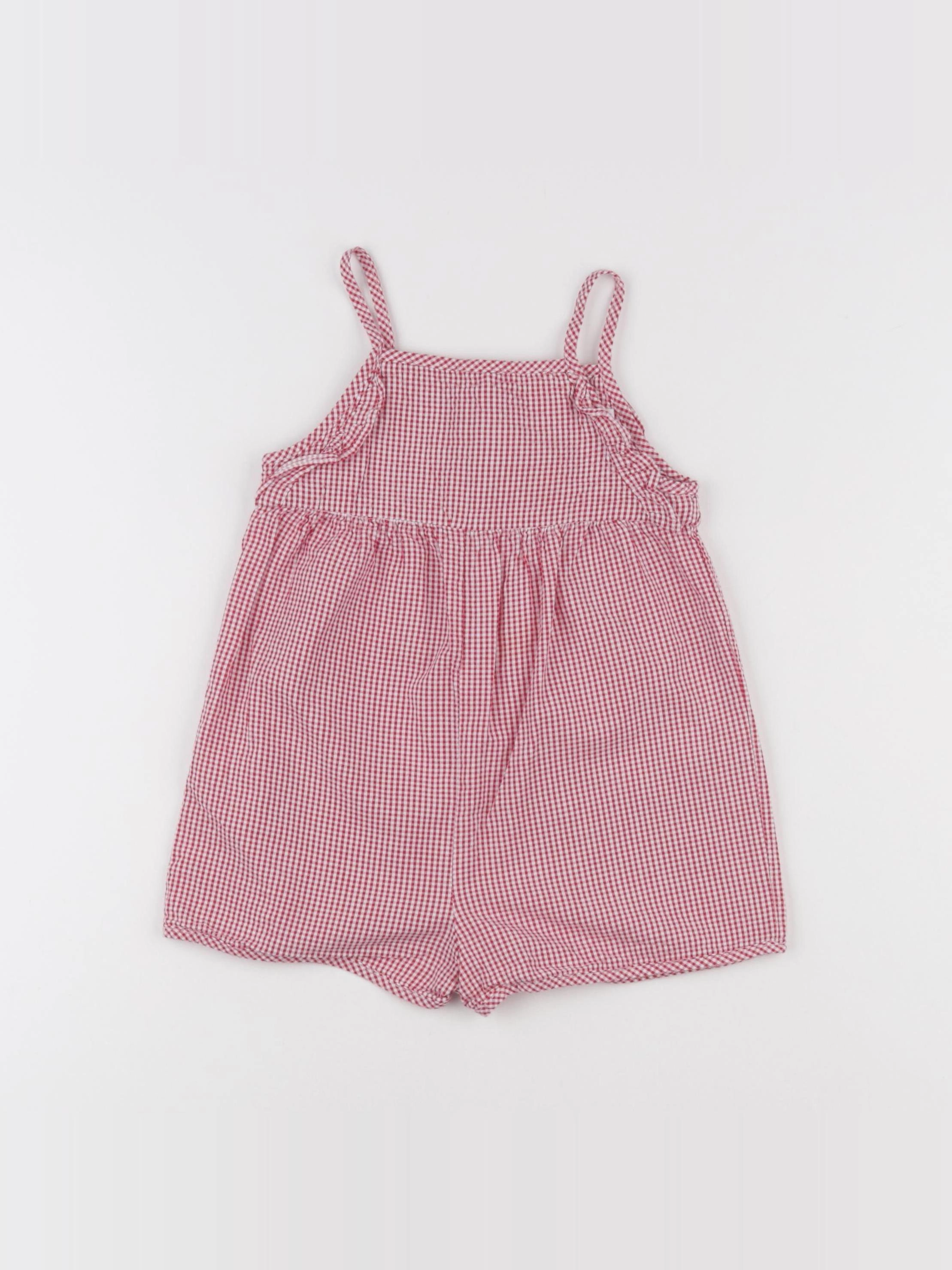 Zara - combinaison blanc, rouge - 18/24 mois