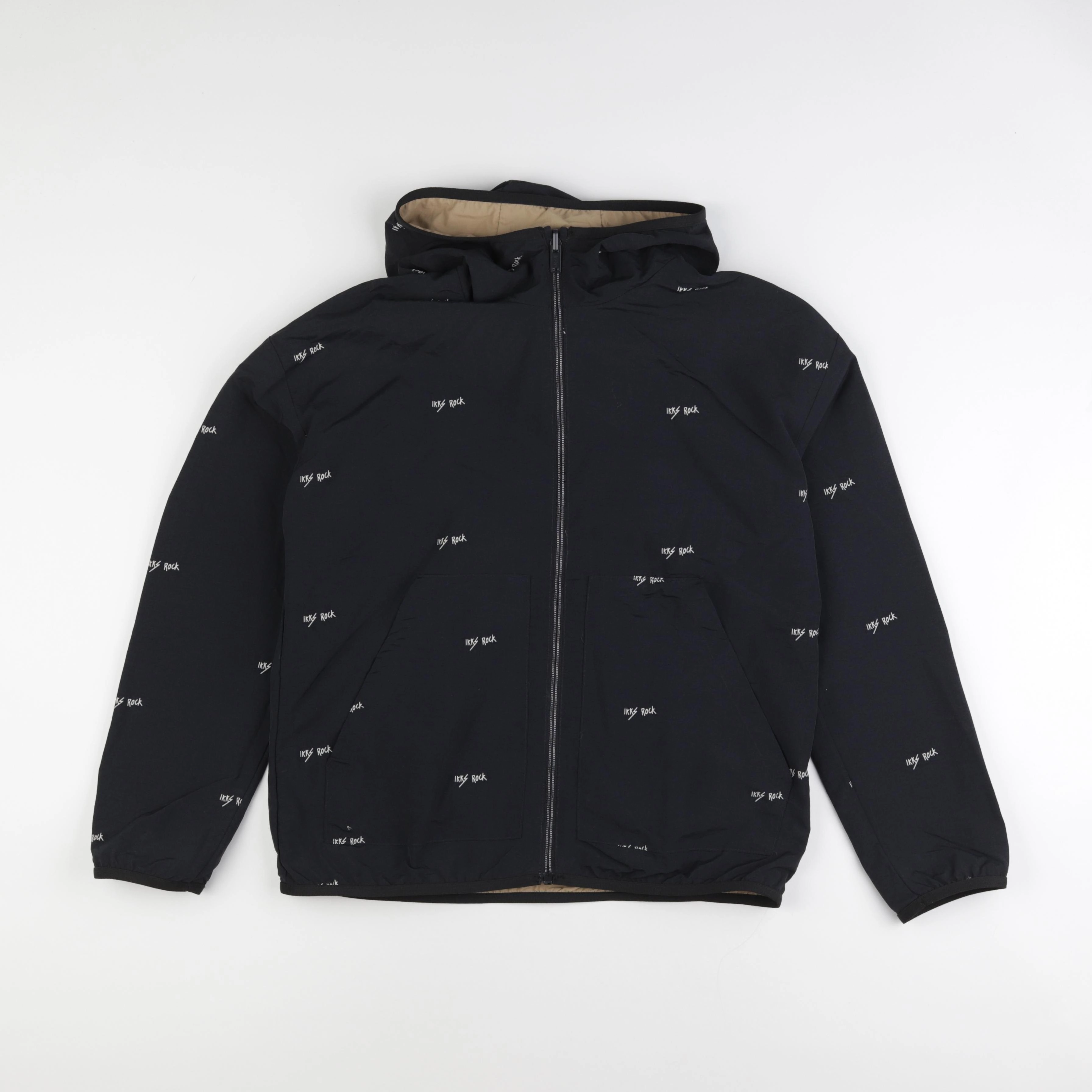 IKKS - imperméable réversible marron, noir - 14 ans