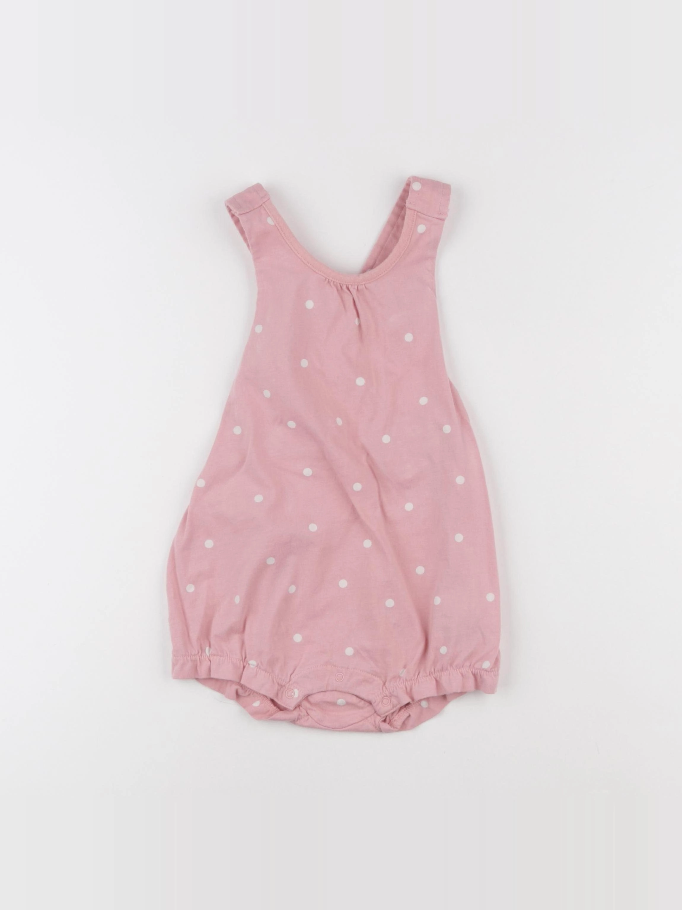 H&M - combinaison rose - 18/24 mois