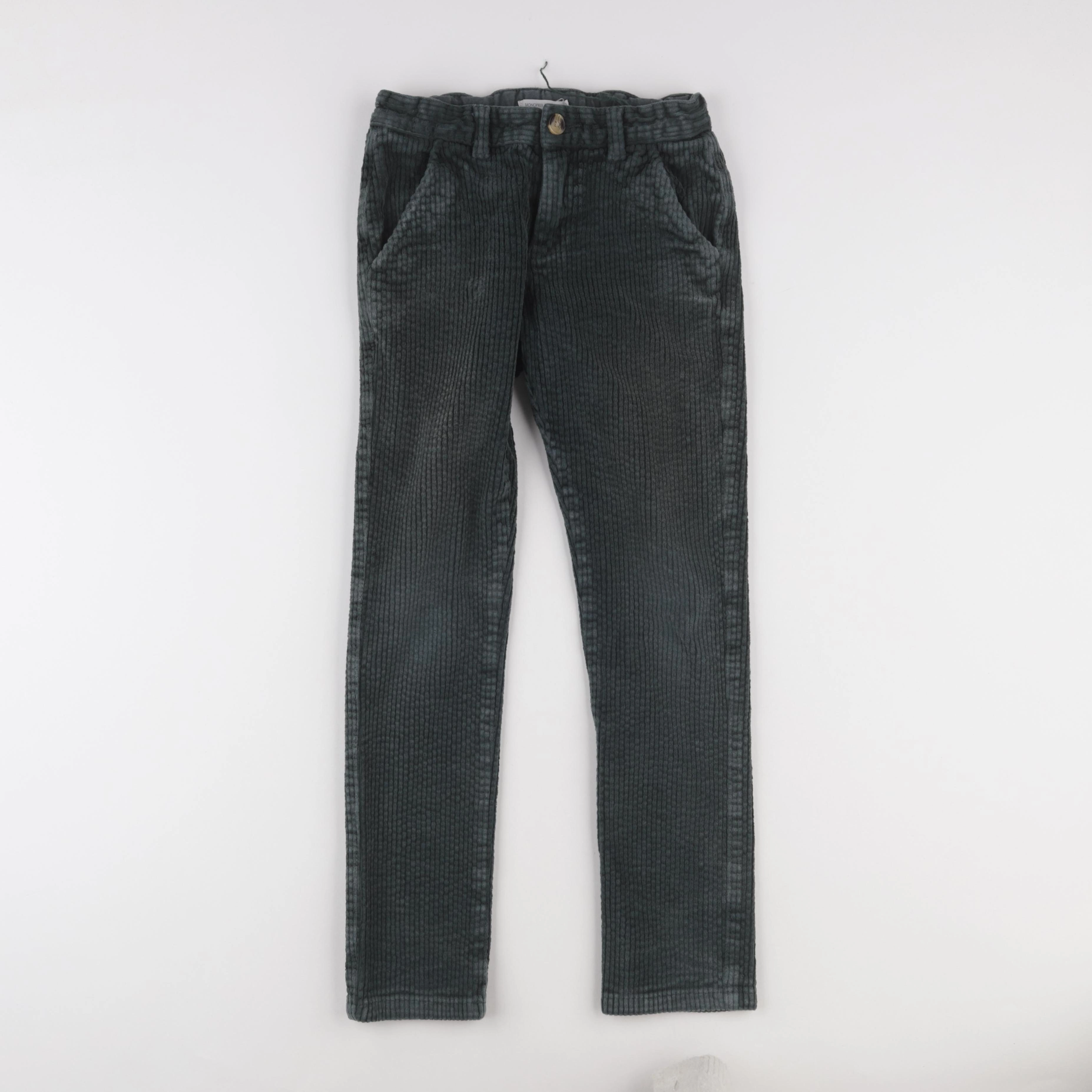 Monoprix - pantalon vert - 10 ans