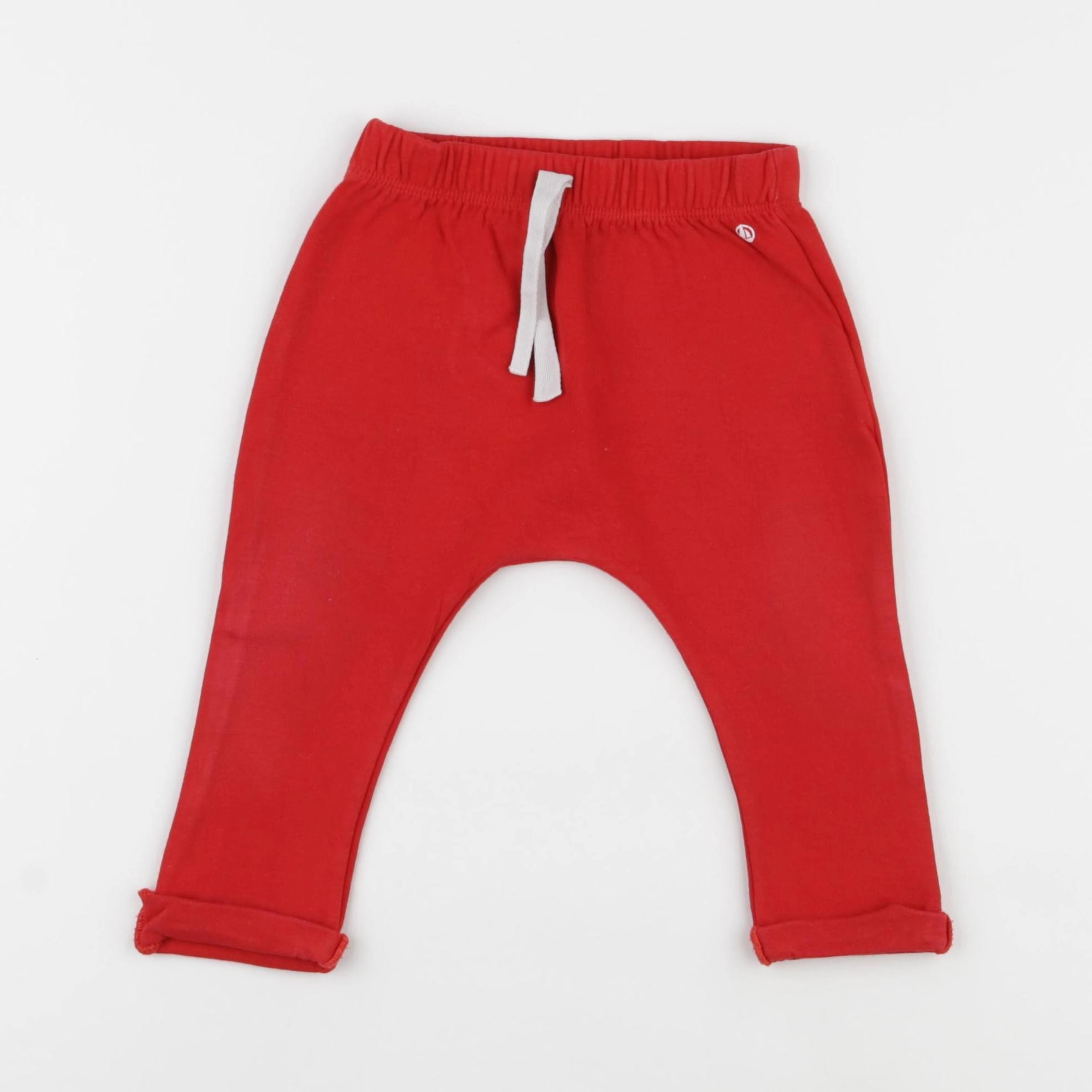 Petit Bateau - sarouel rouge - 12 mois