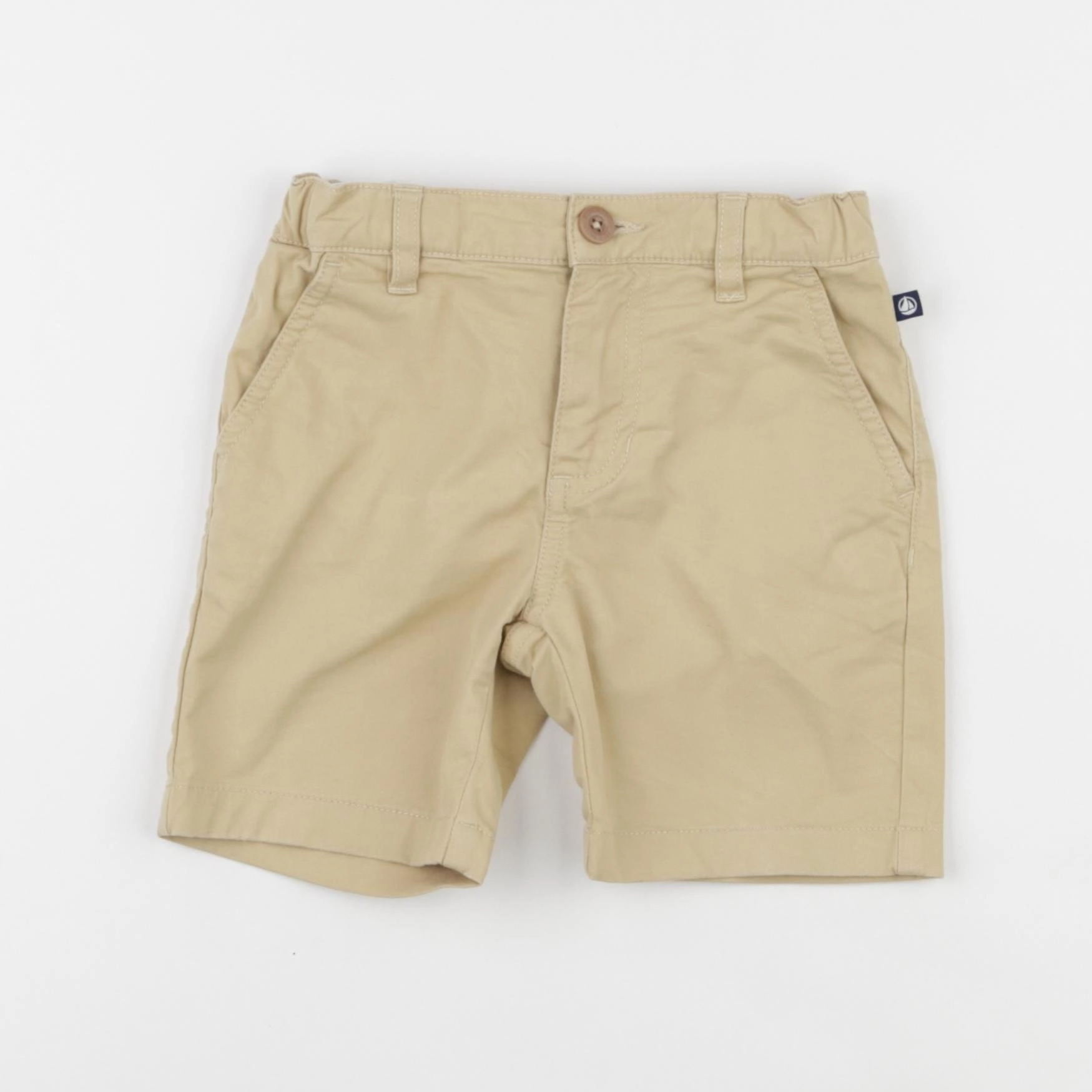 Petit Bateau - short beige - 3 ans