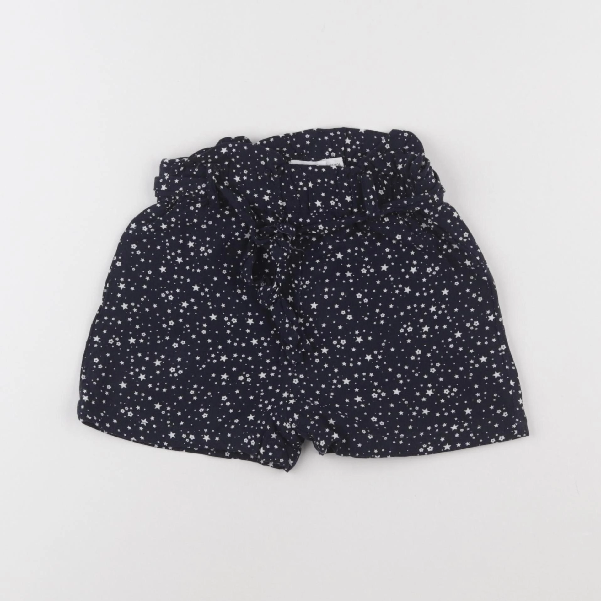 Eden & Victor - short bleu - 4 ans