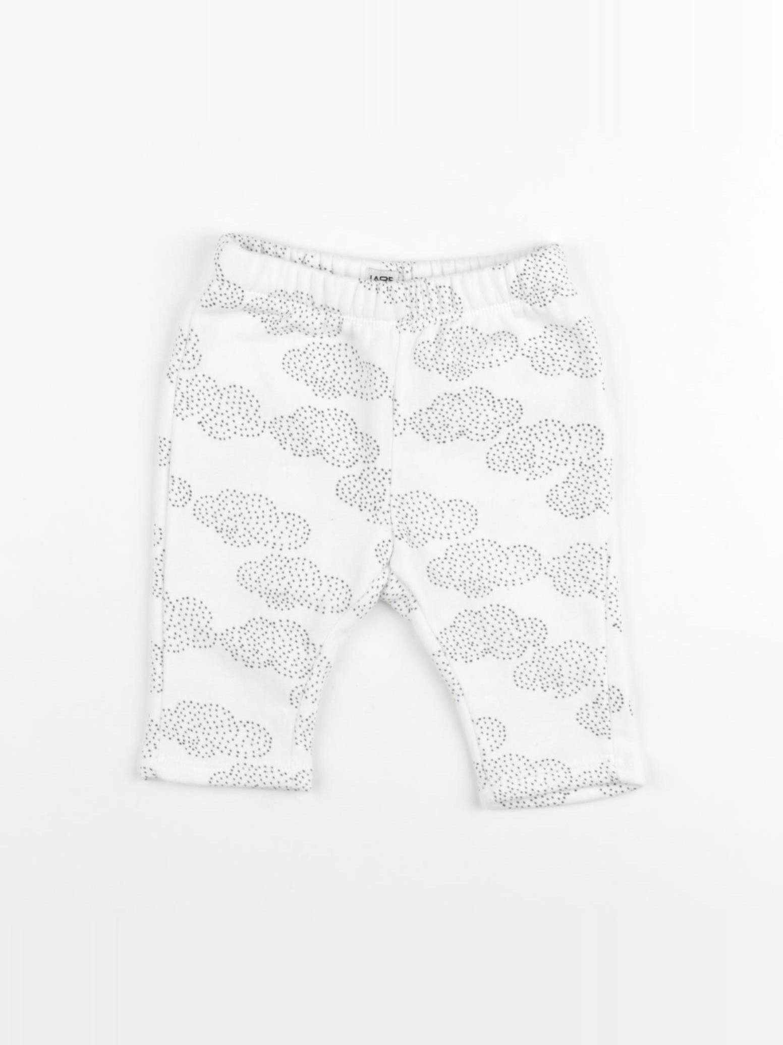 La Redoute - jogging blanc - 1 mois