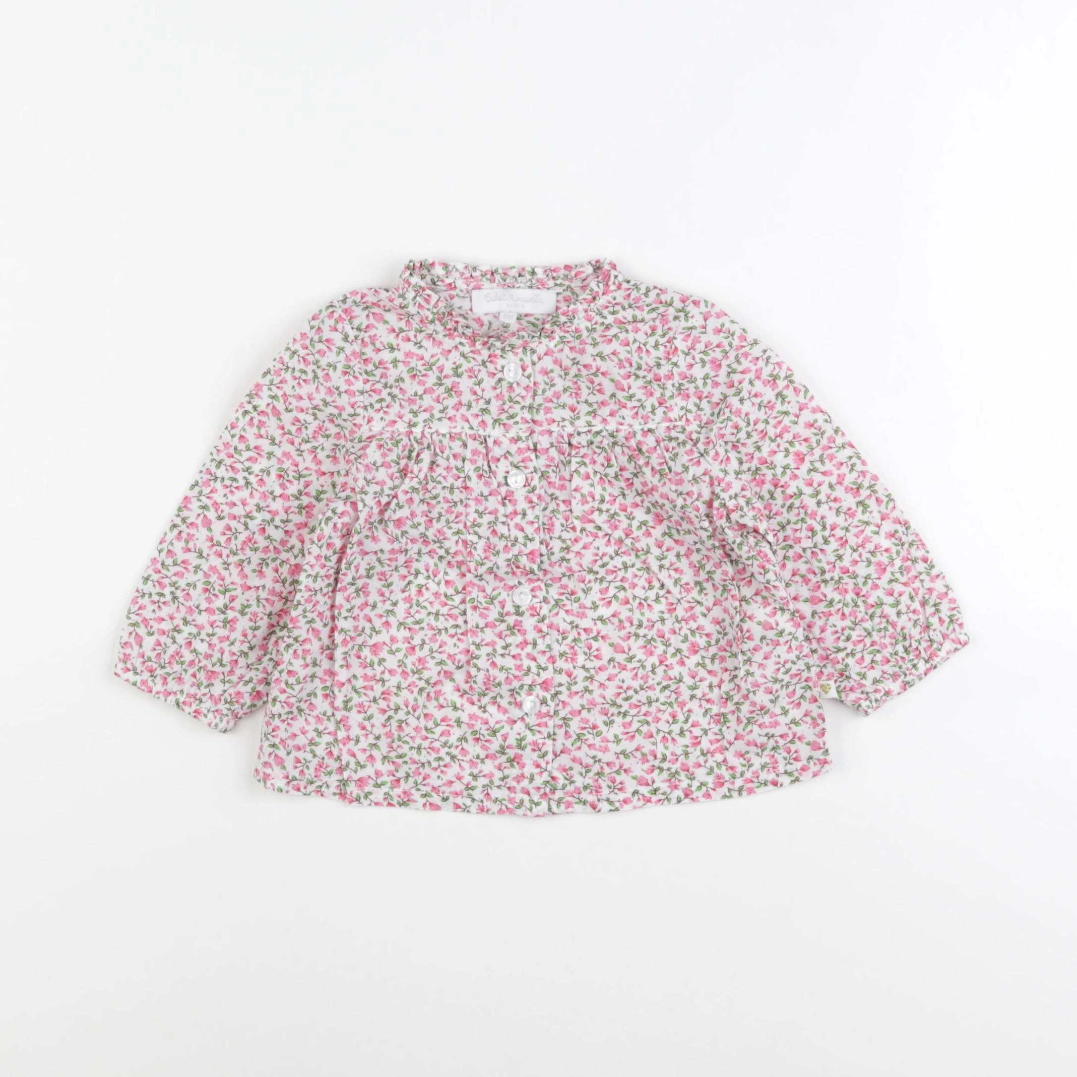 Cadet Rousselle - blouse rose - 6 mois