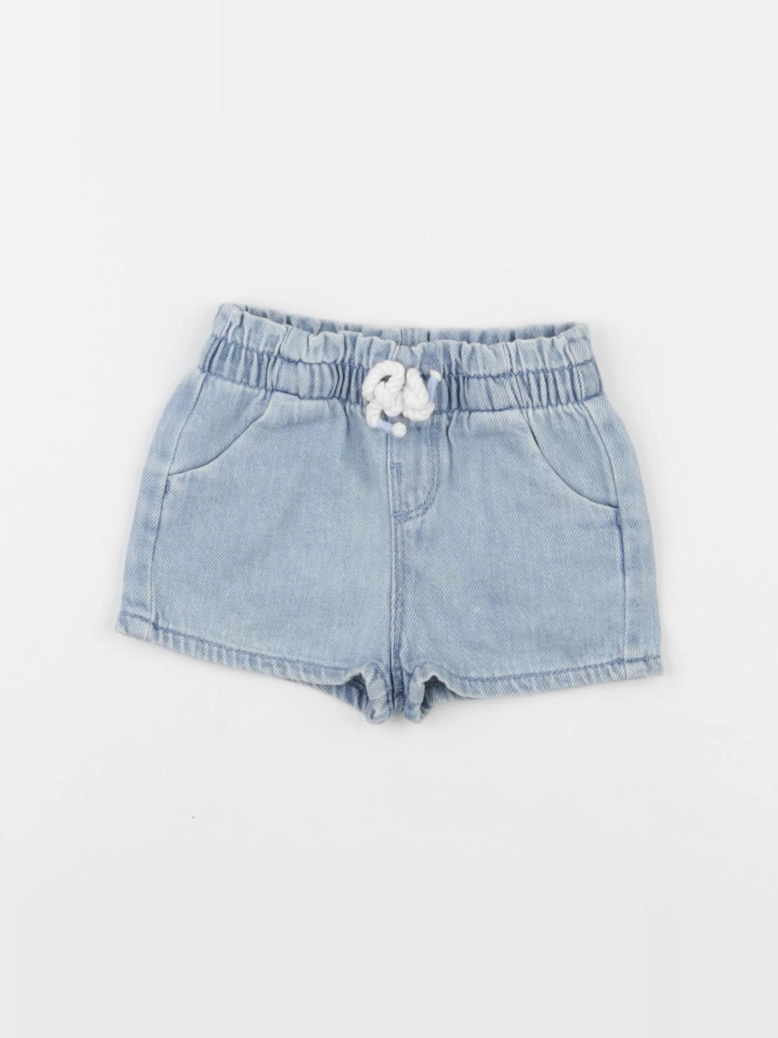 Vertbaudet - short bleu - 6 mois
