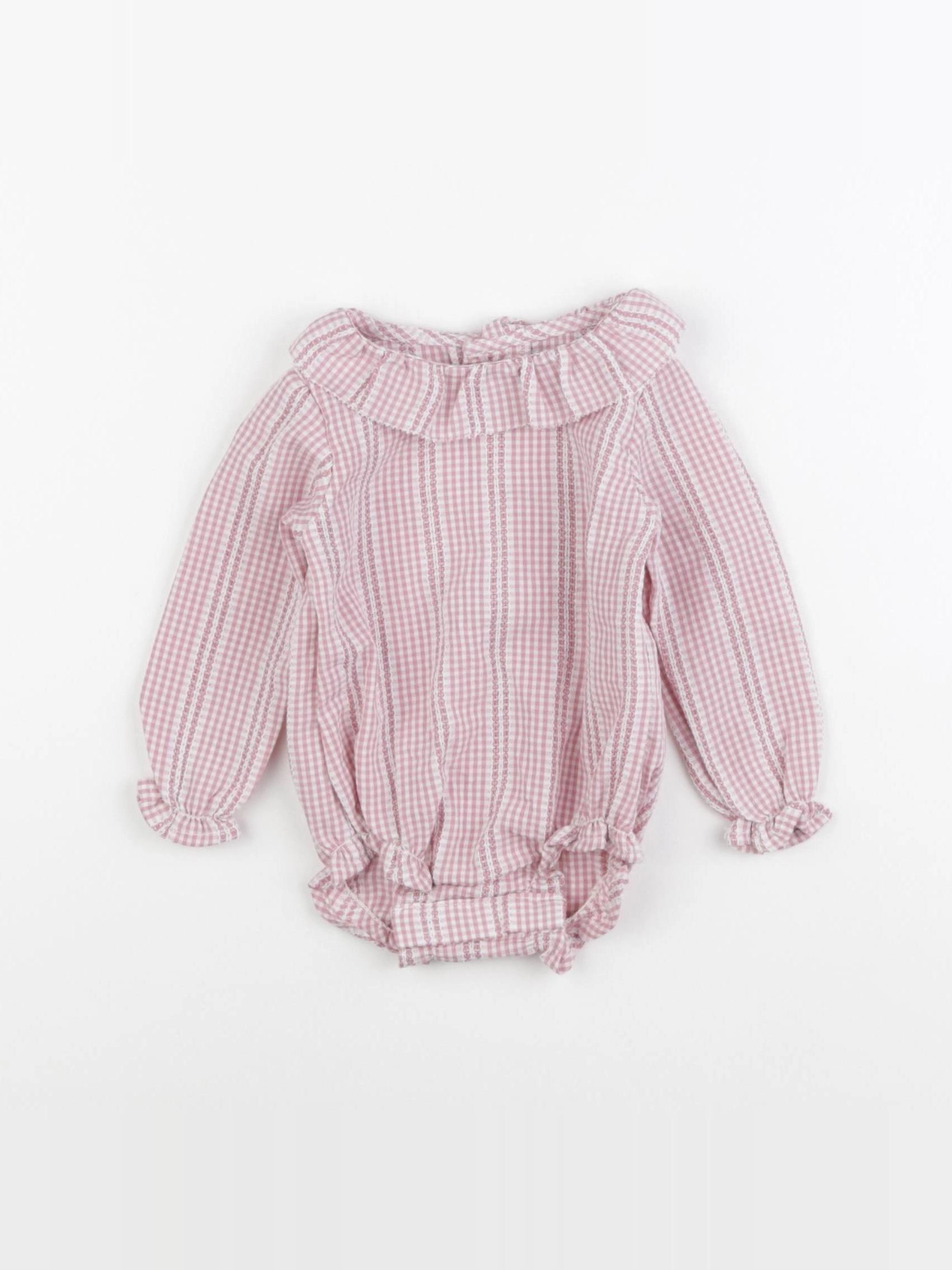 Zara - combinaison rose - 3/6 mois