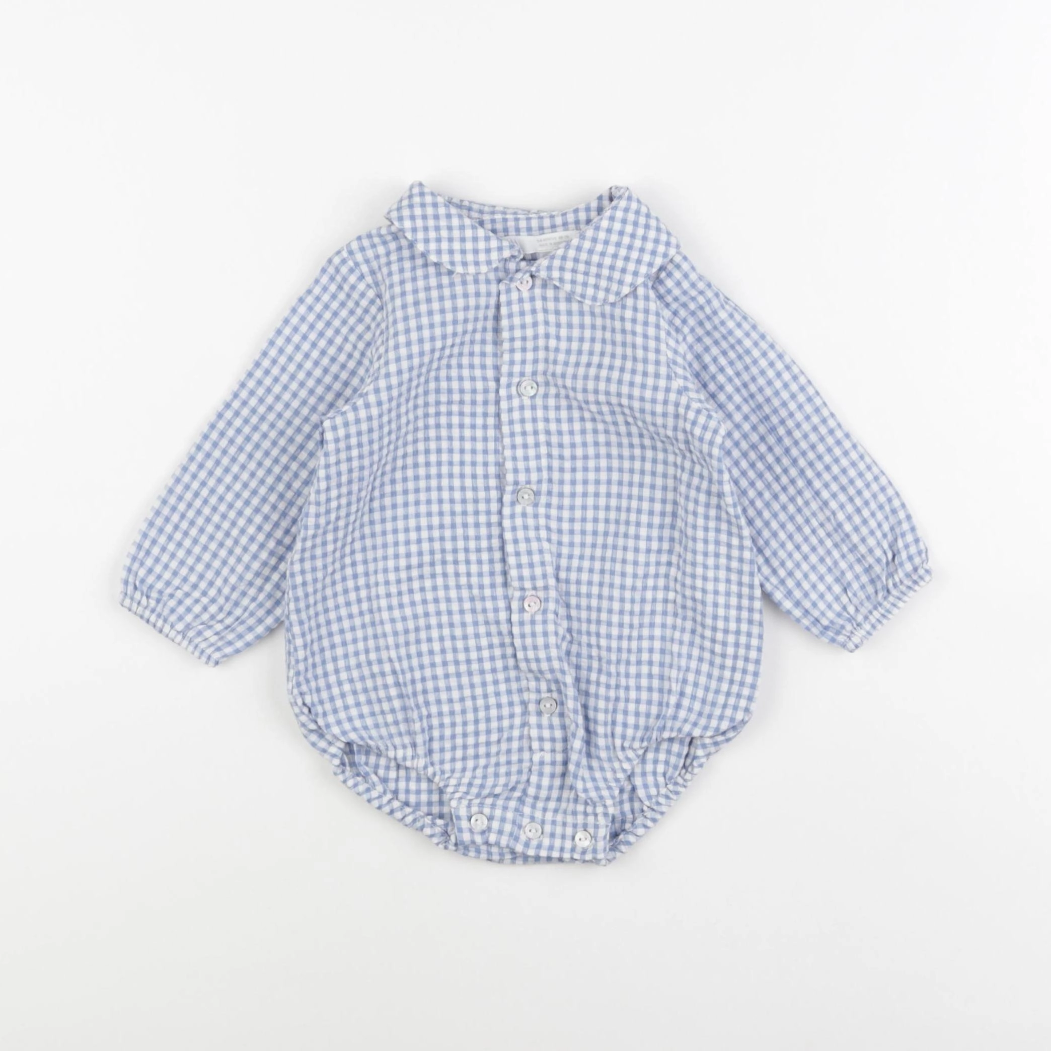 Zara - combinaison bleu - 3/6 mois