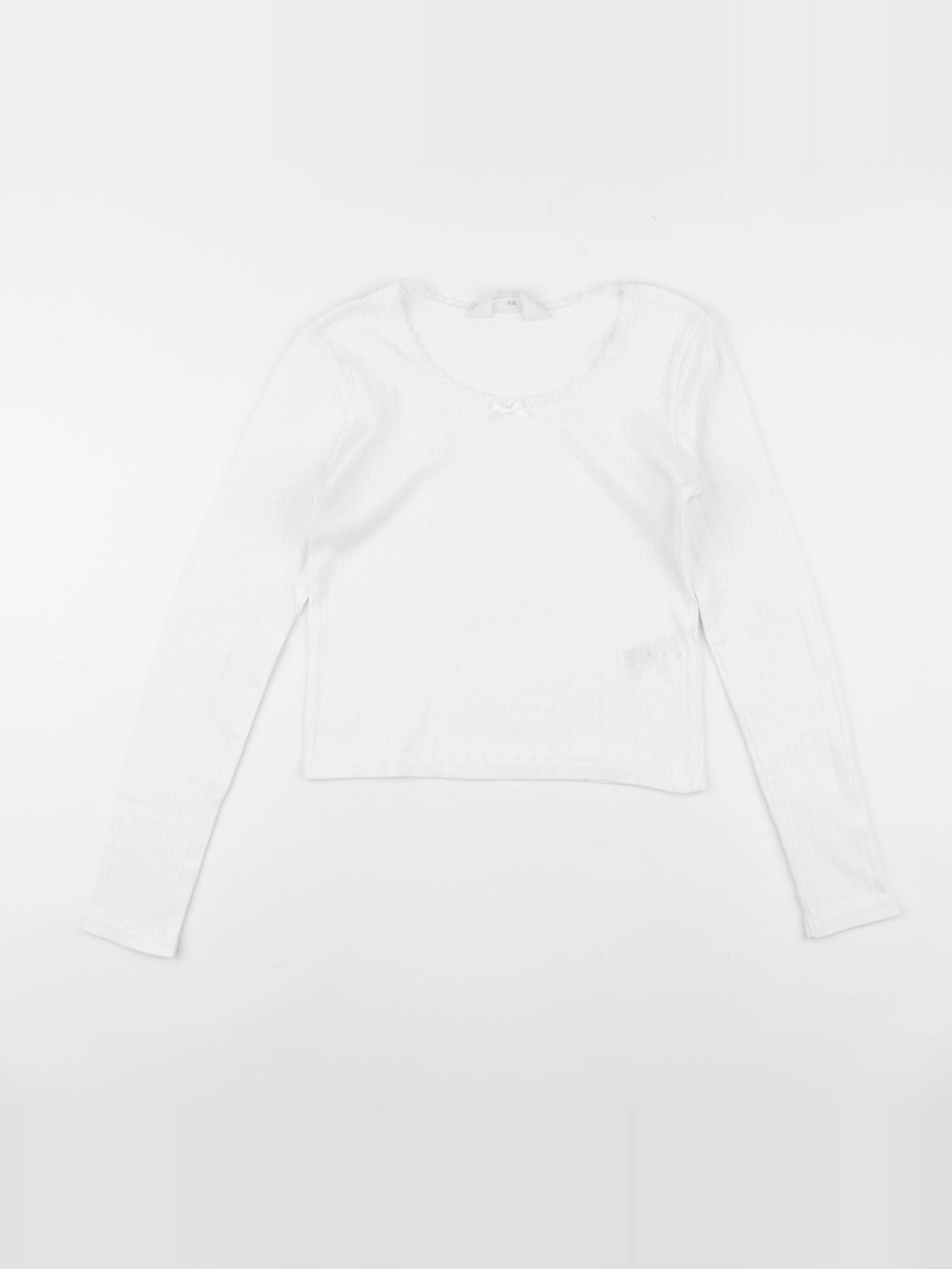 H&M - tee-shirt blanc - 10/12 ans