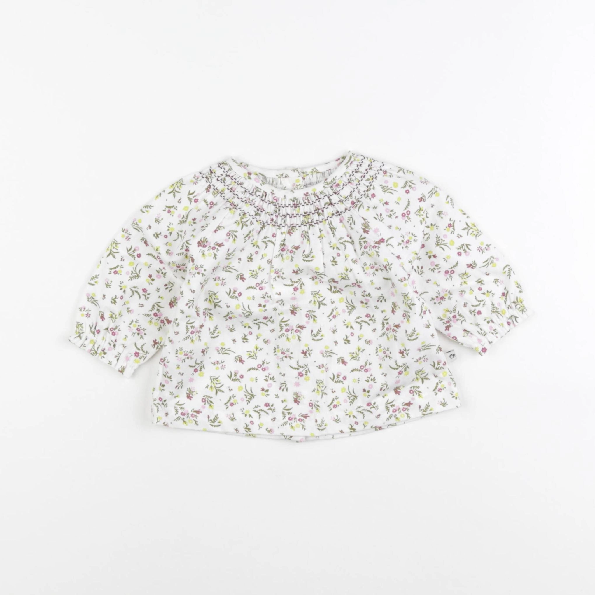 Cadet Rousselle - blouse blanc - 1 mois