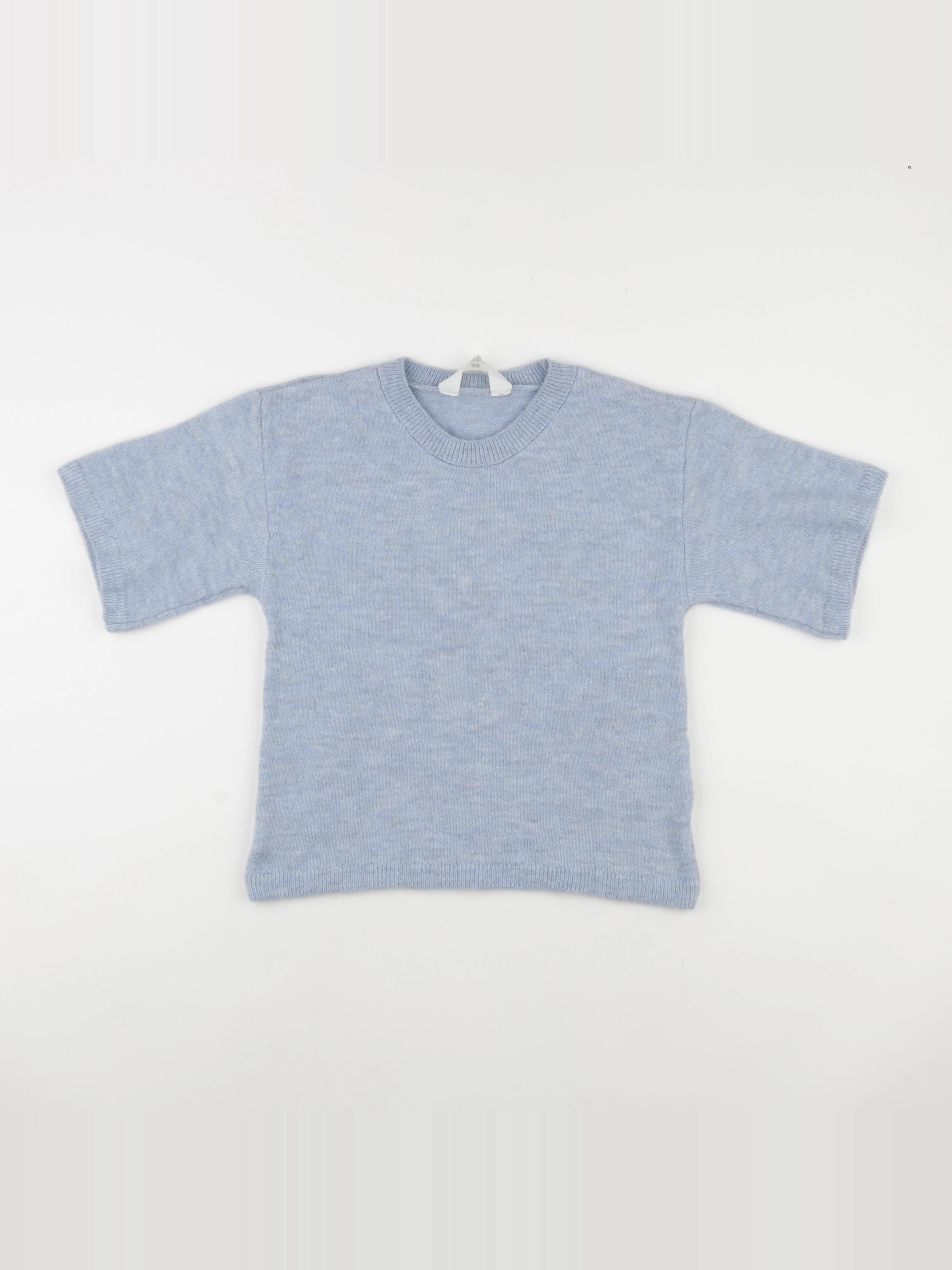 H&M - pull bleu - 8/10 ans