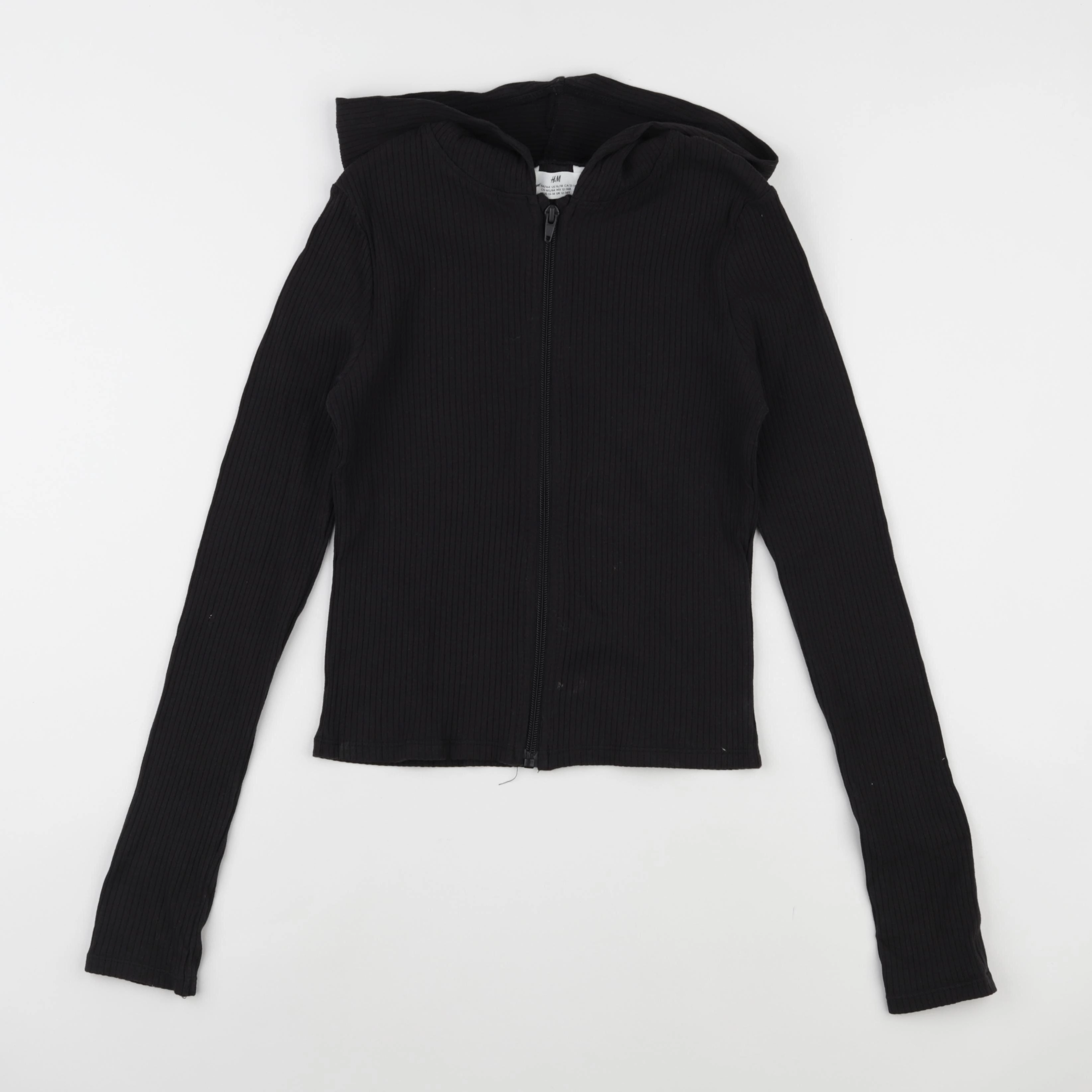 H&M - sweat noir - 12/14 ans