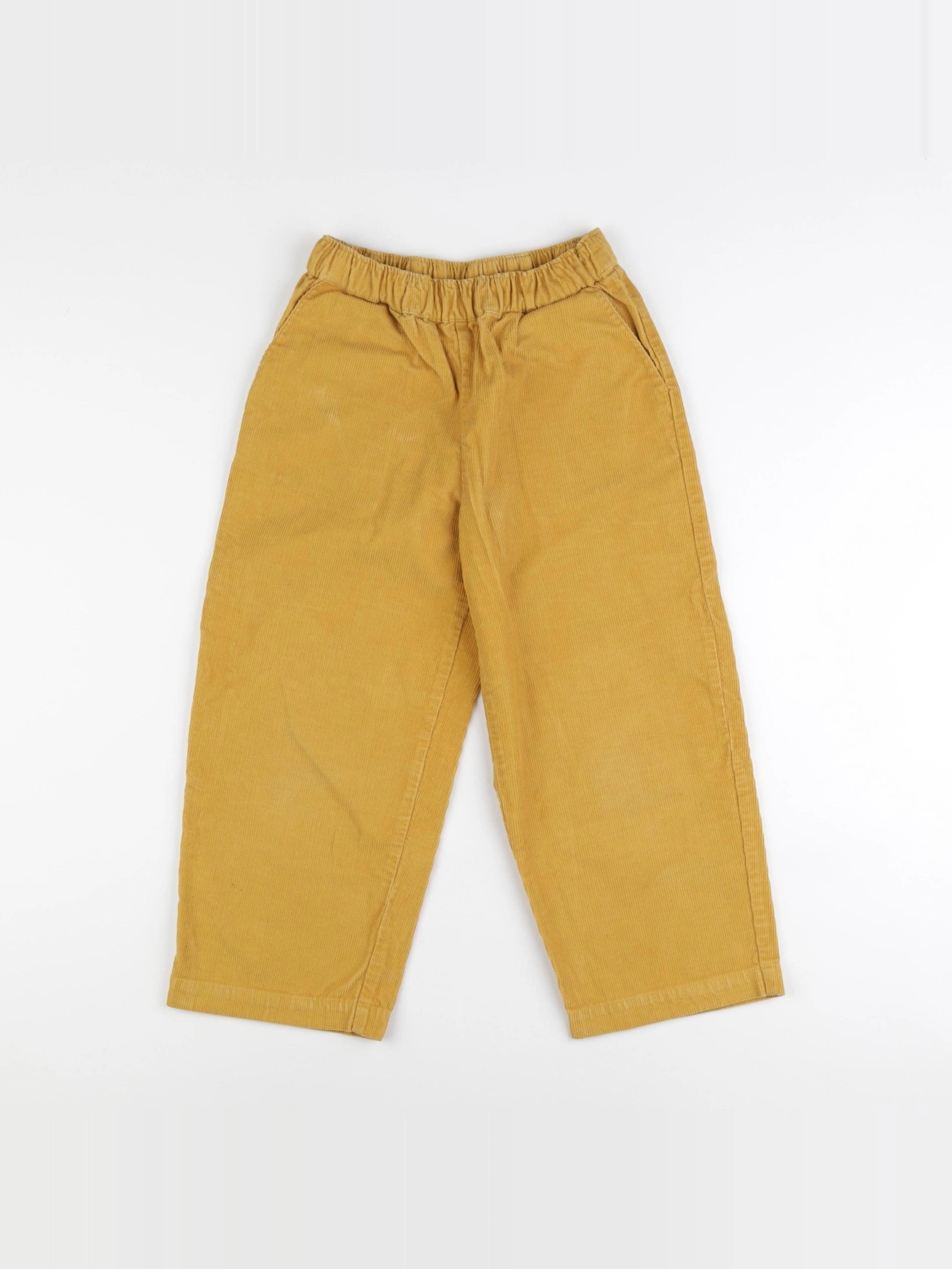 Monoprix - pantalon jaune - 8 ans