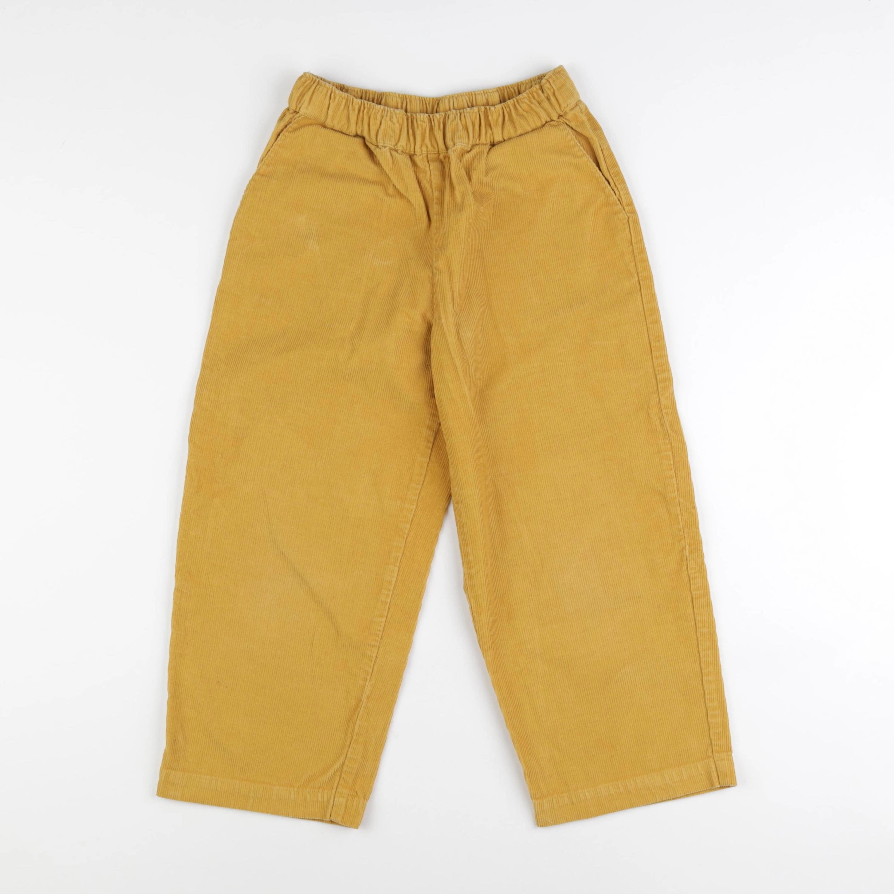 Monoprix - pantalon jaune - 8 ans