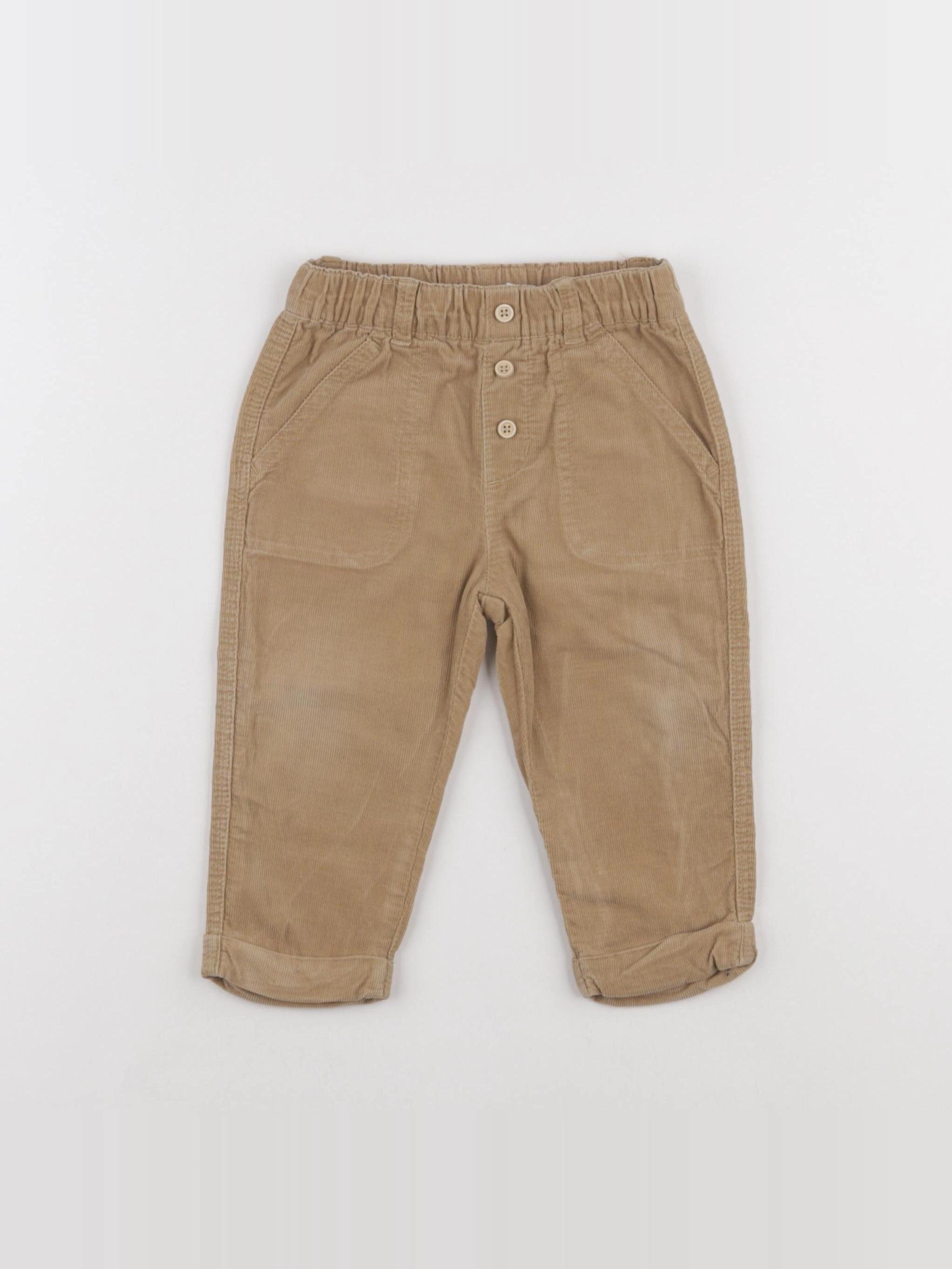 Boutchou - pantalon beige - 9 mois