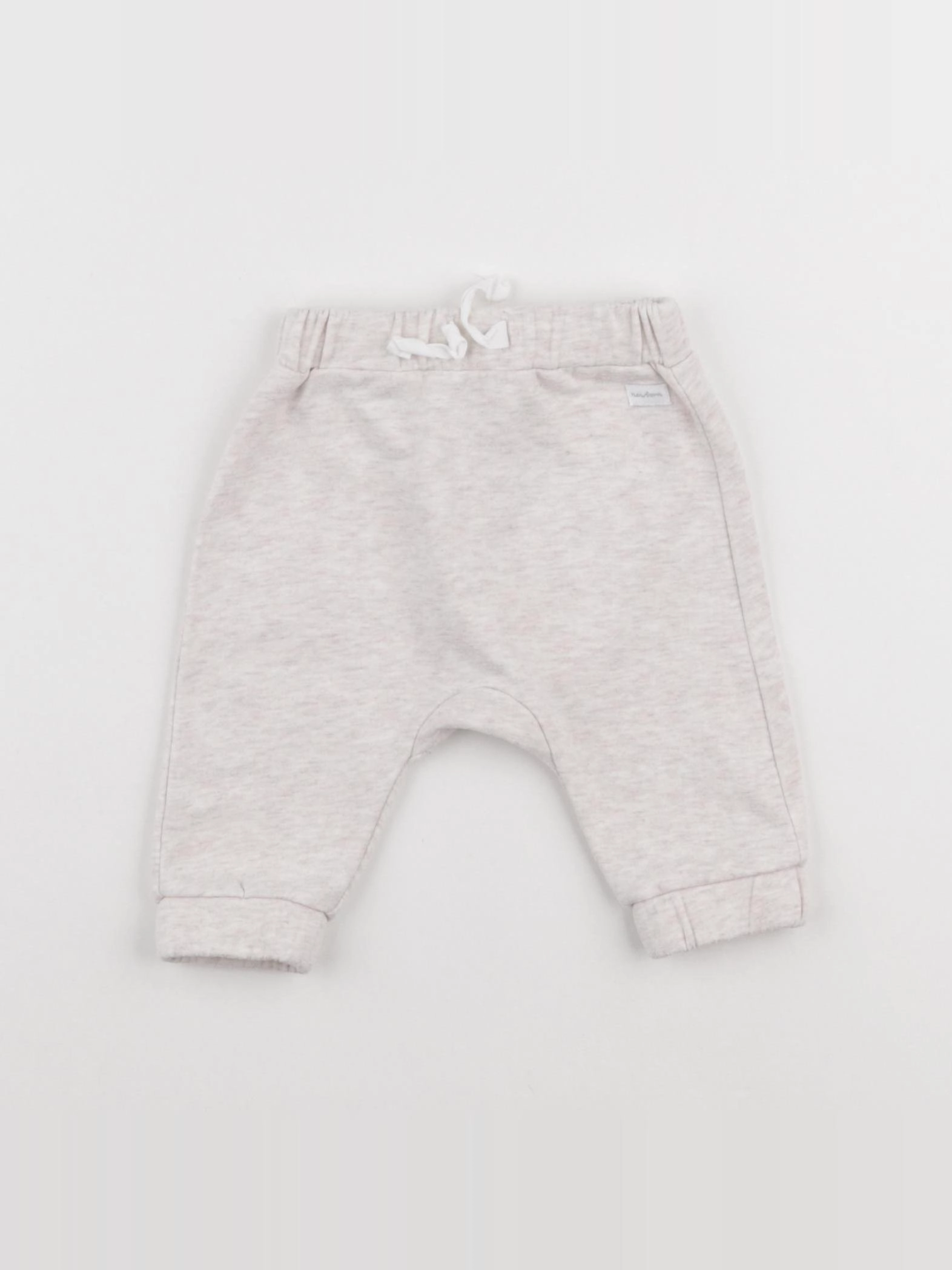 H&M - jogging beige - 0/1 mois