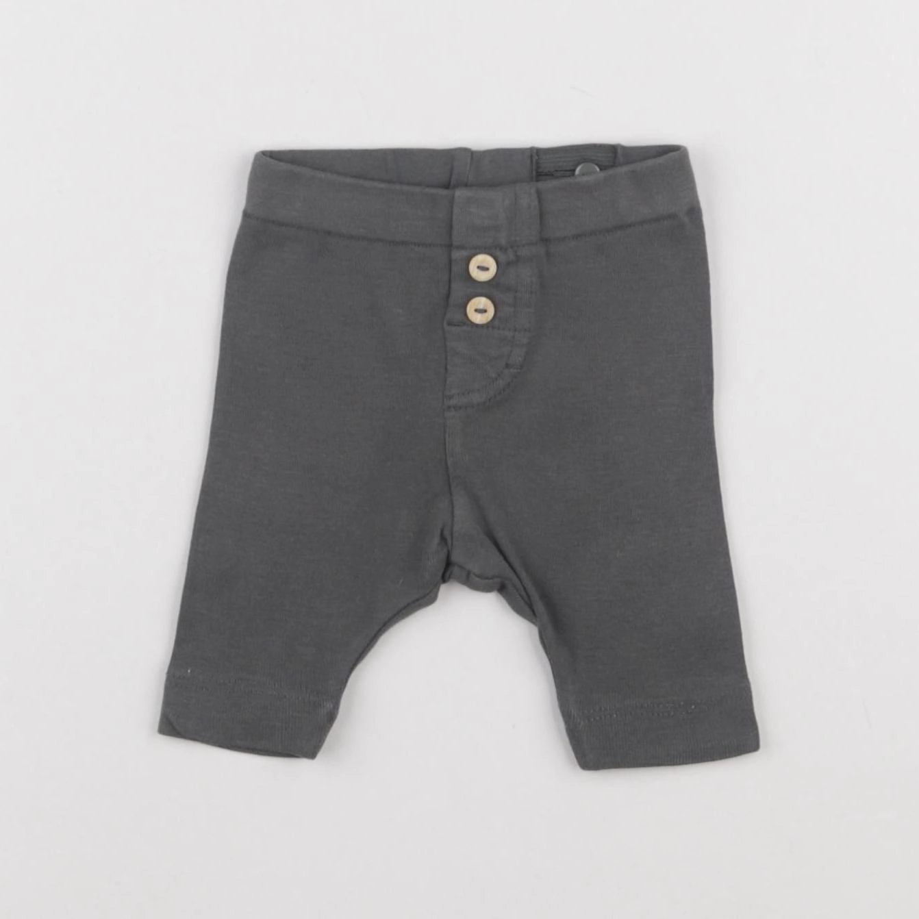 H&M - legging gris - 0/1 mois