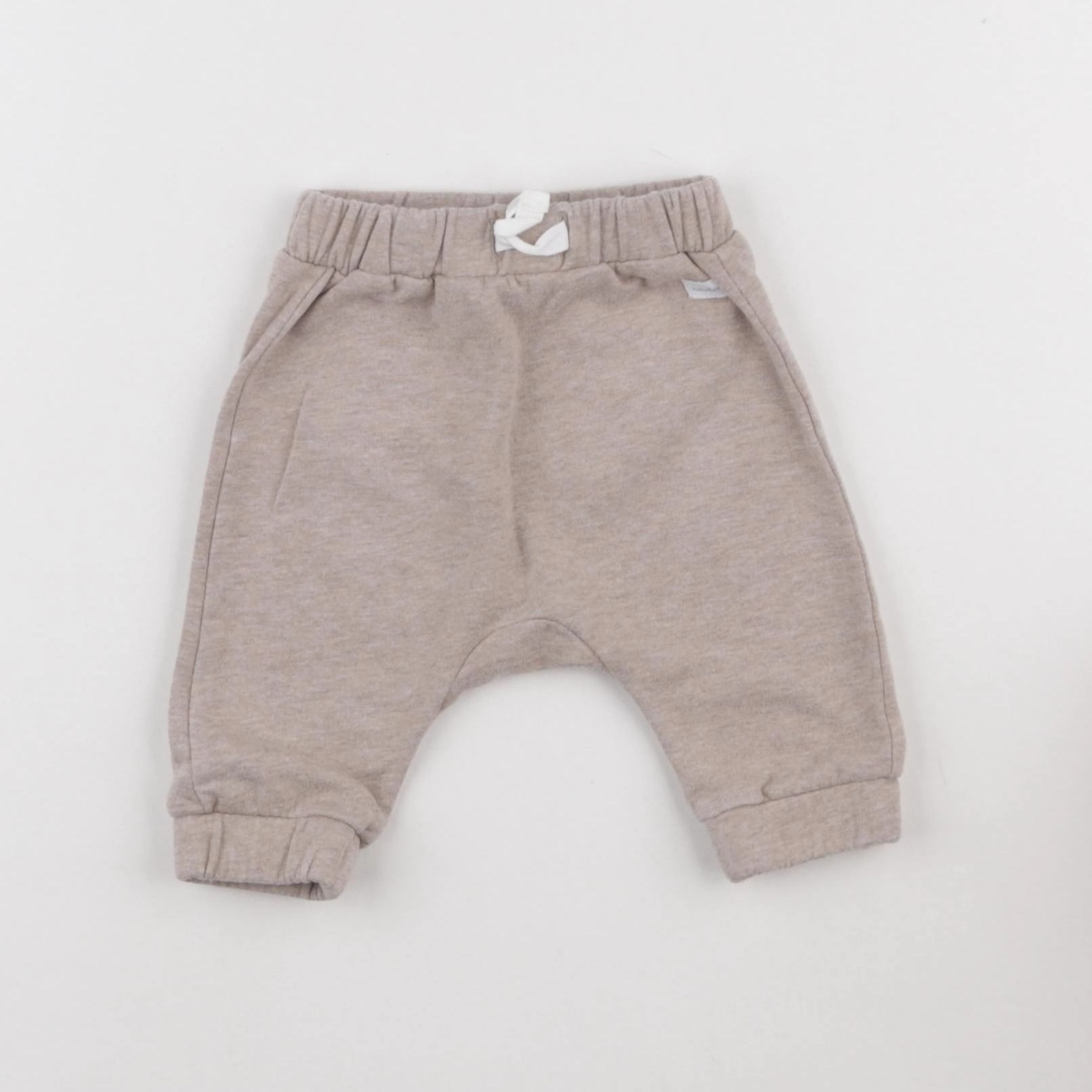 H&M - jogging beige - 0/1 mois