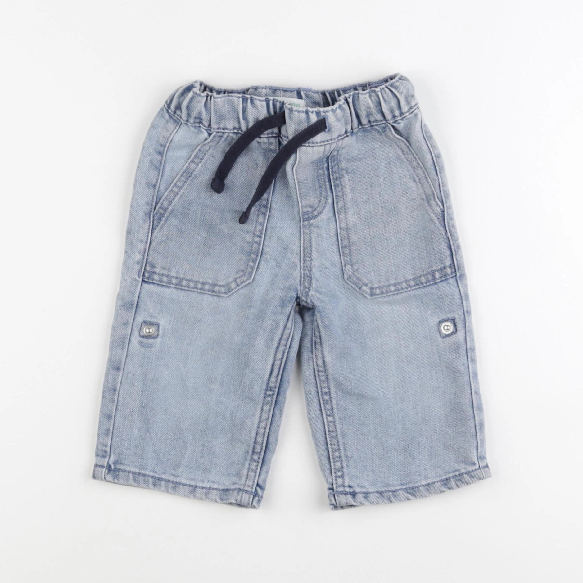 Vertbaudet - short bleu - 2 ans