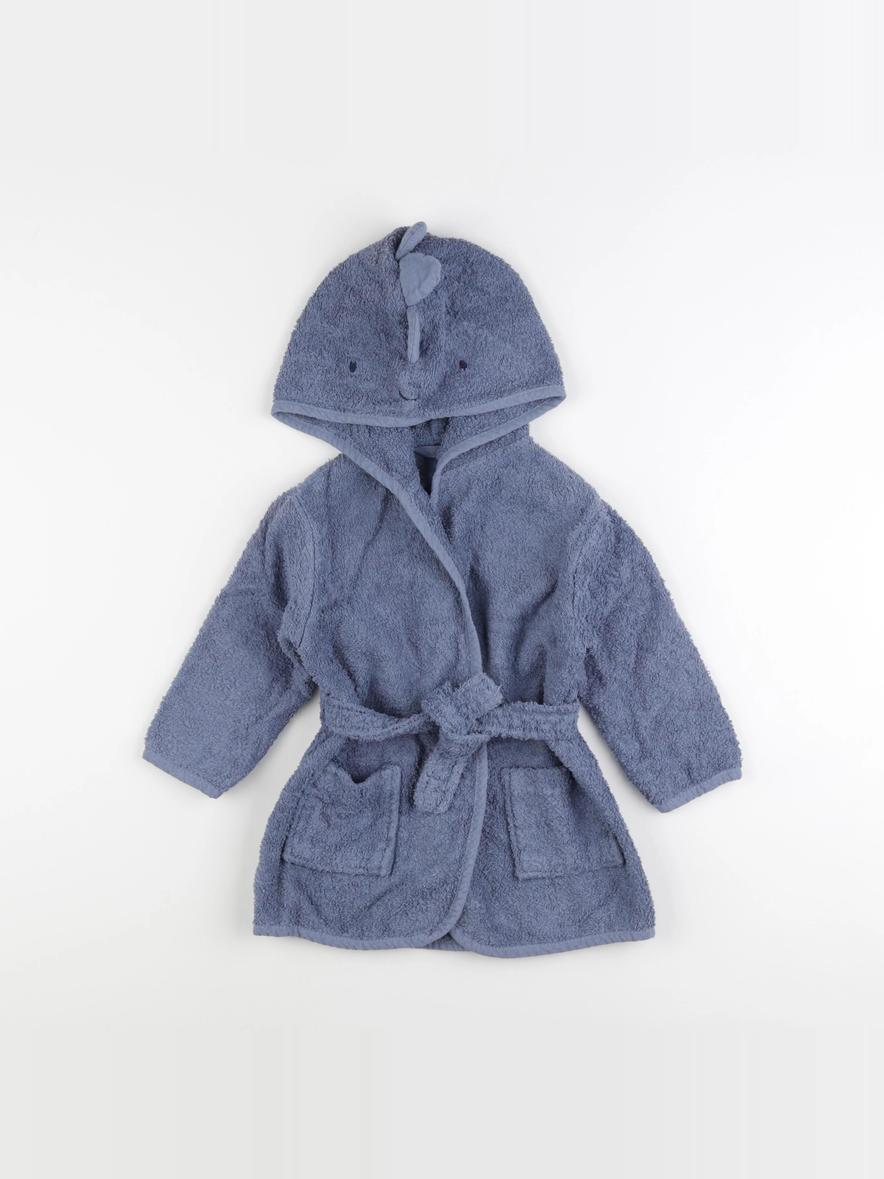 Vertbaudet - peignoir bleu - 2 ans