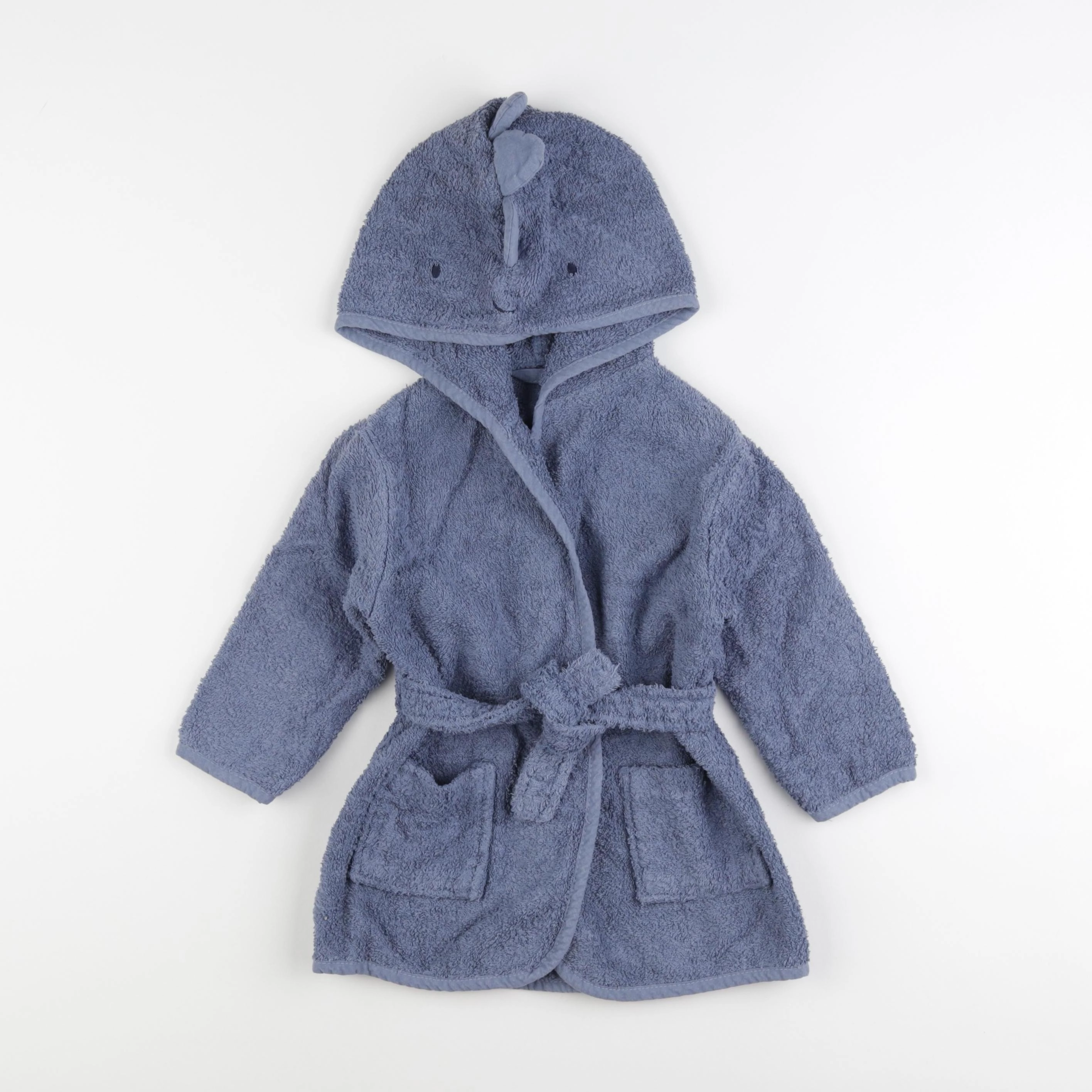 Vertbaudet - peignoir bleu - 2 ans