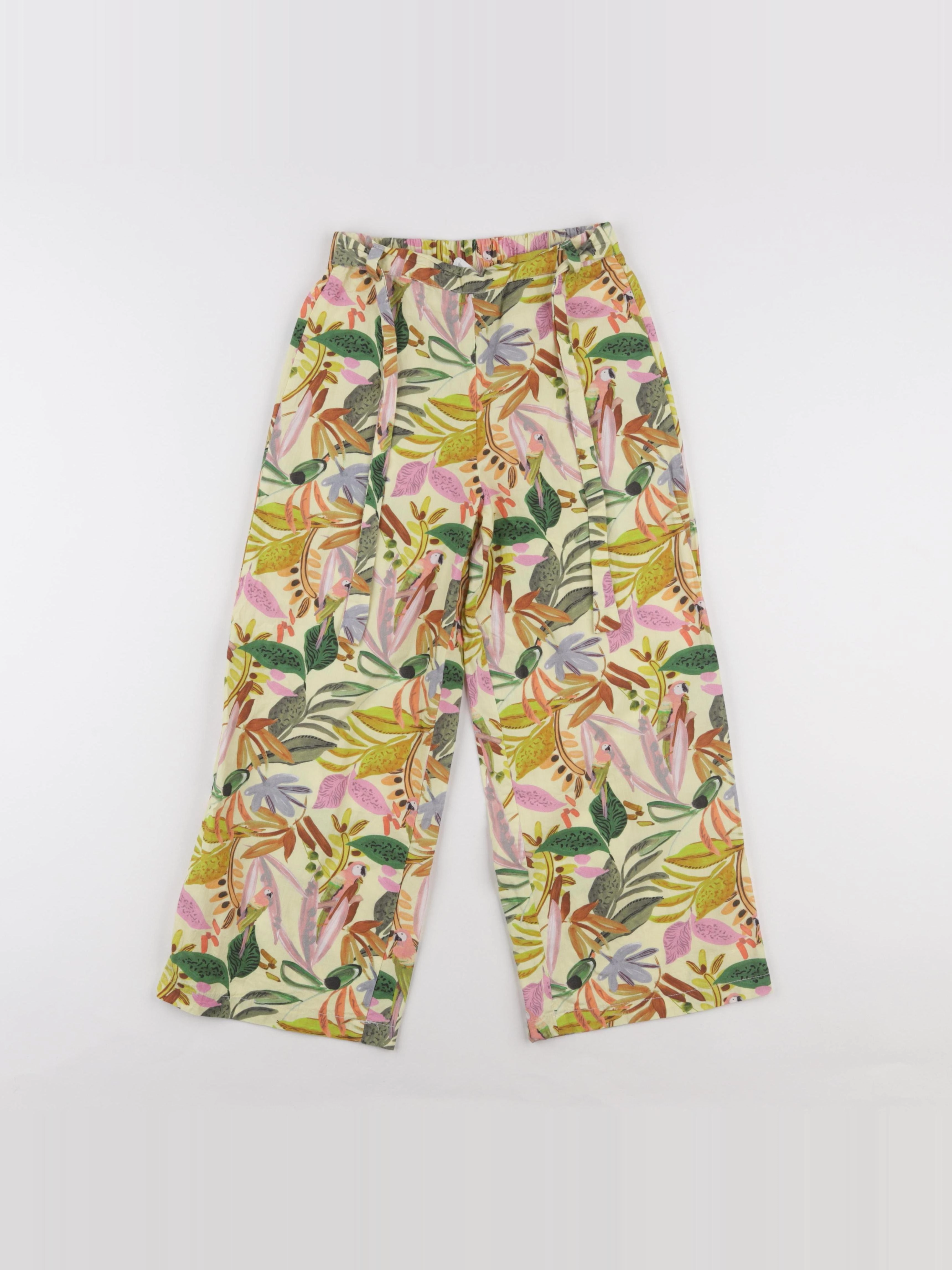 Mango - pantalon multicolore - 9/10 ans