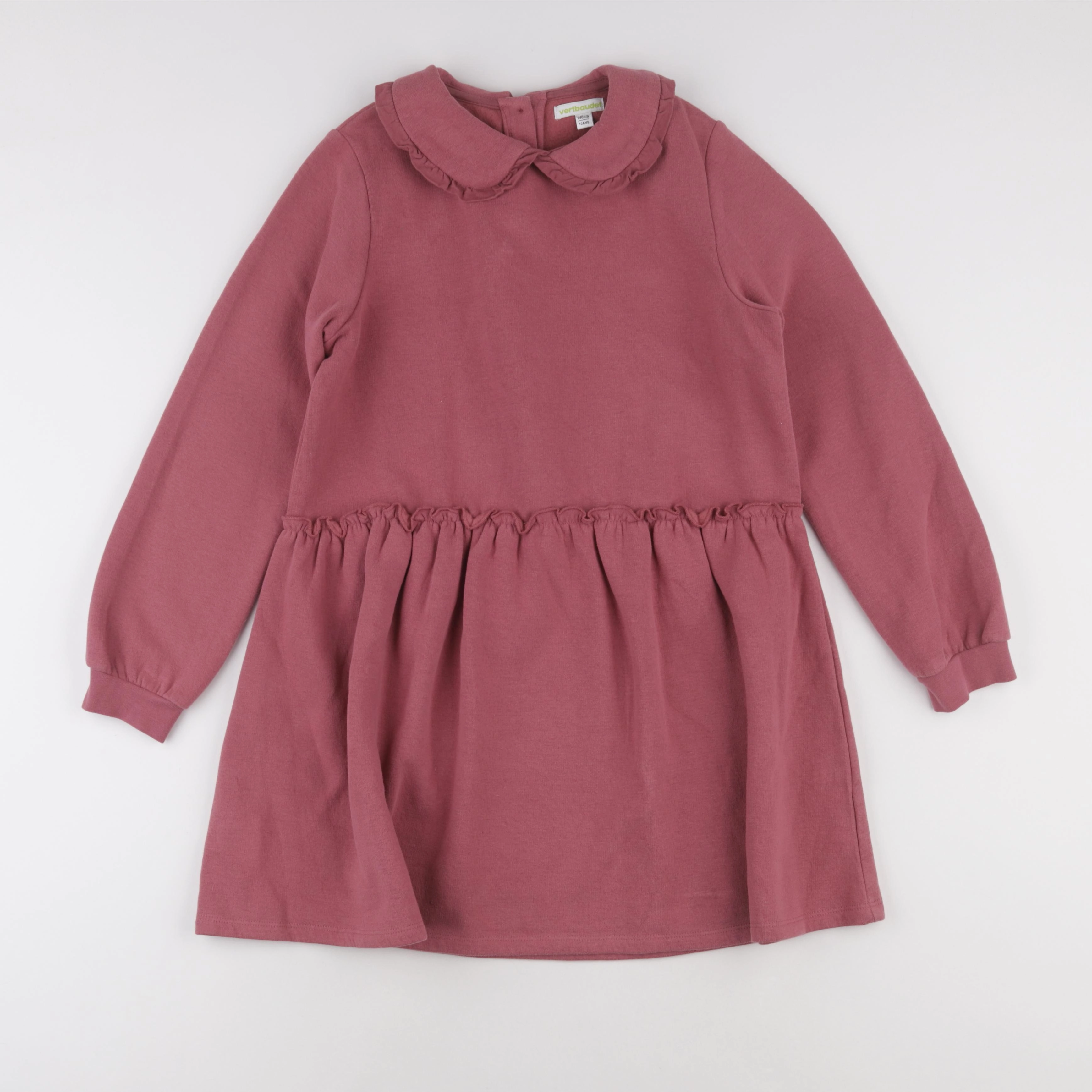 Vertbaudet - robe rose - 10 ans