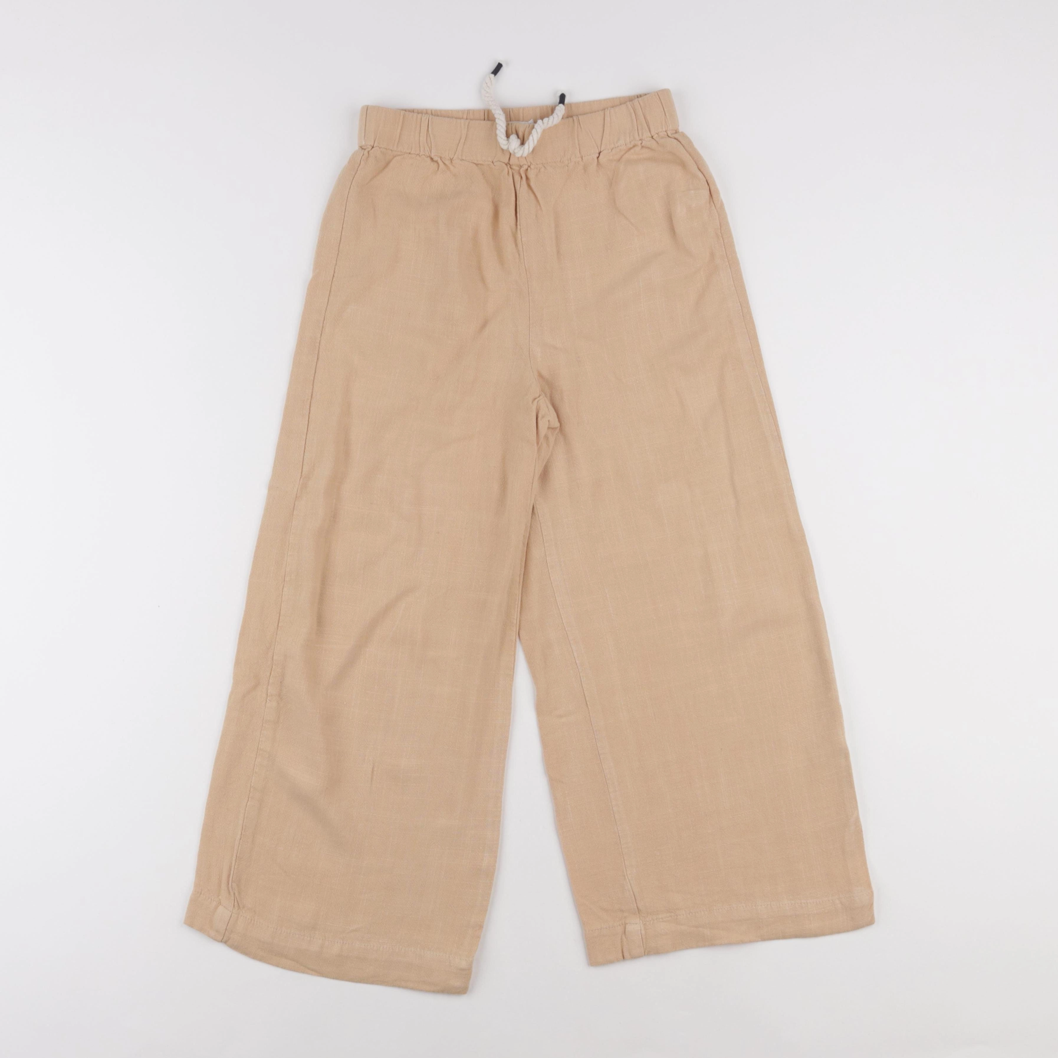 Monoprix - pantalon beige - 10 ans