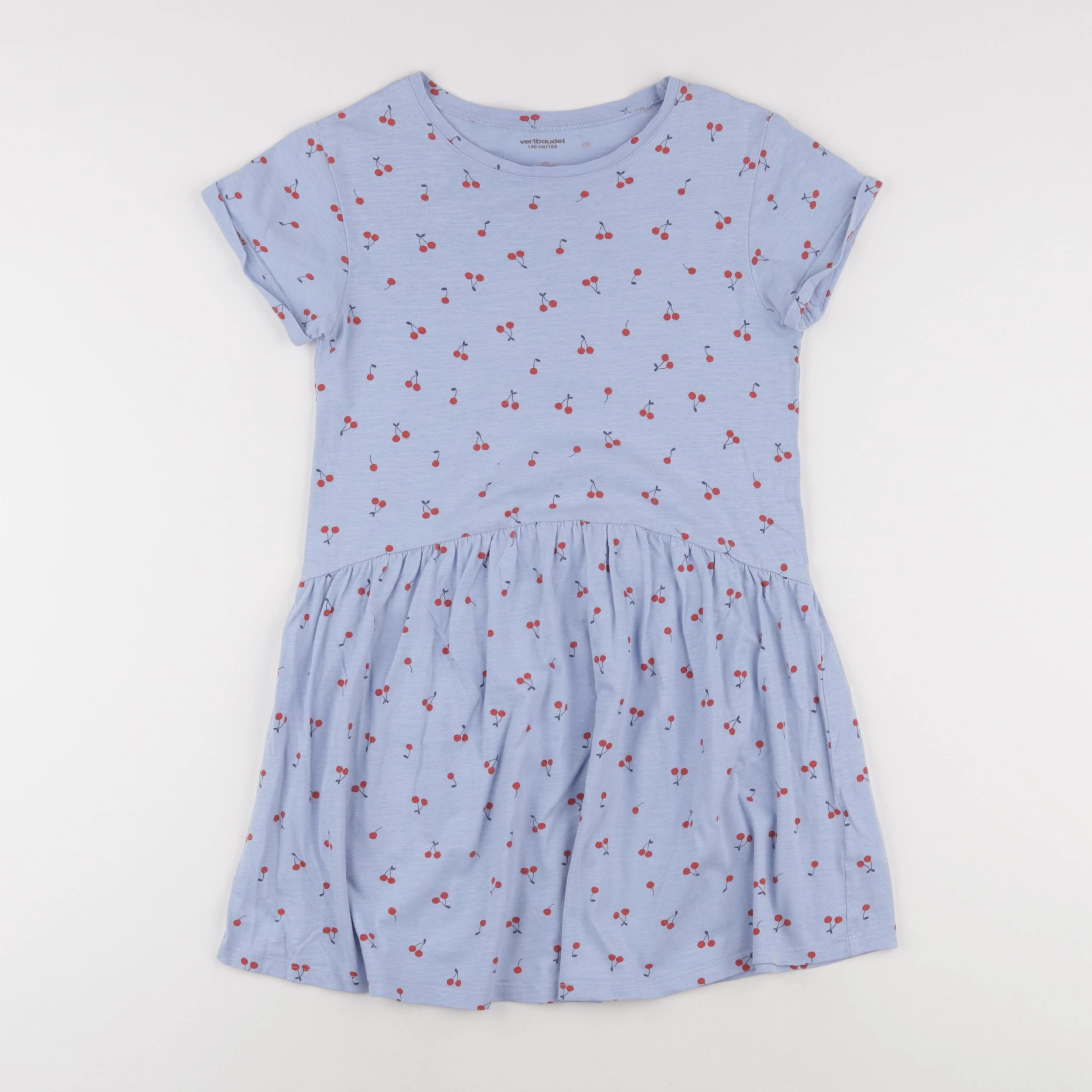 Vertbaudet - robe bleu - 10 ans
