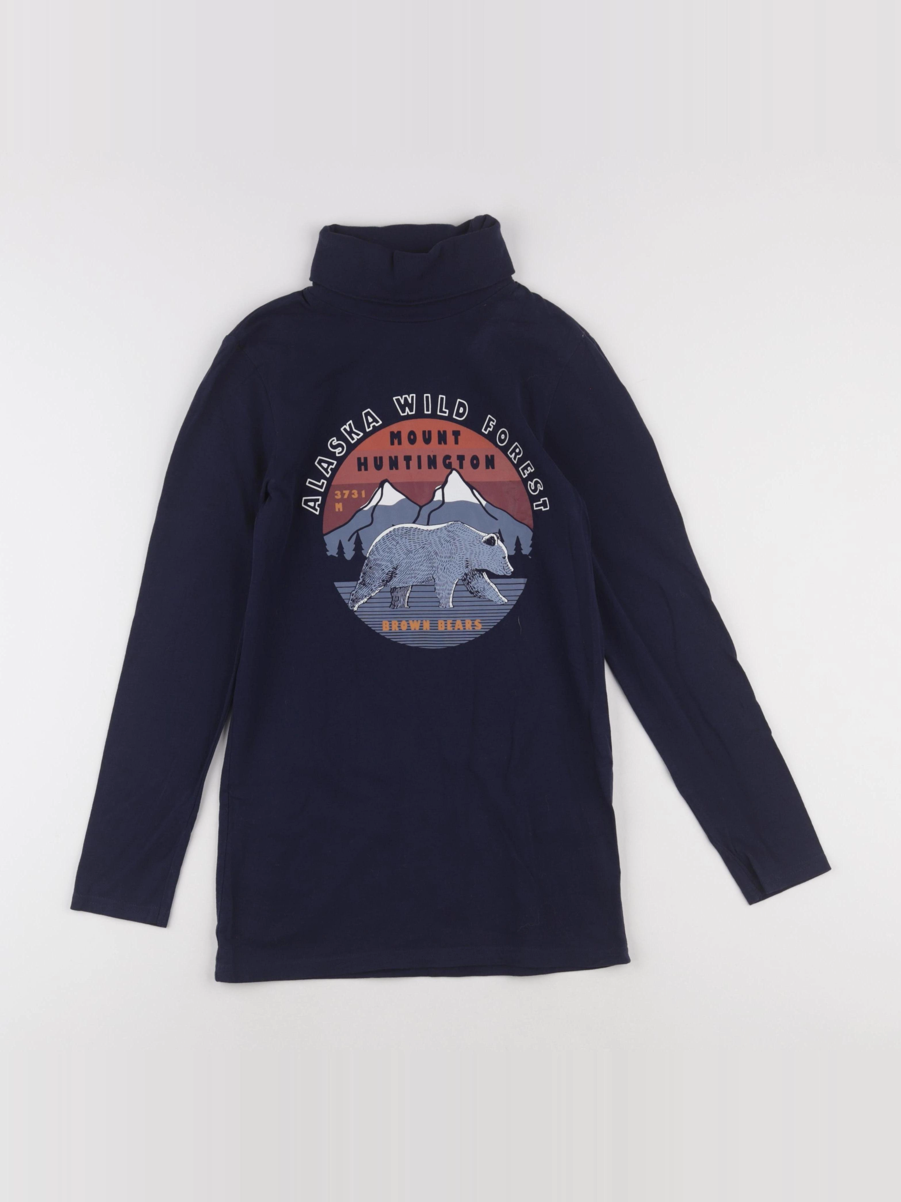 Vertbaudet - sous-pull bleu - 12 ans