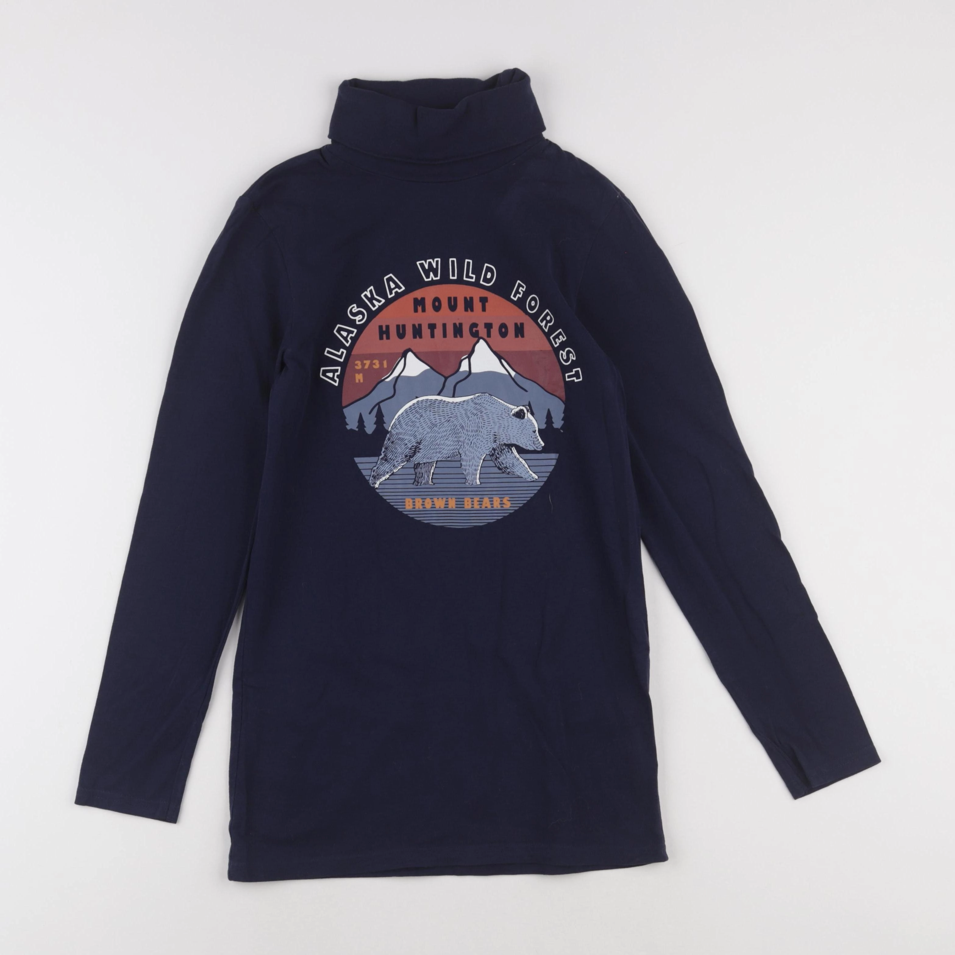 Vertbaudet - sous-pull bleu - 12 ans