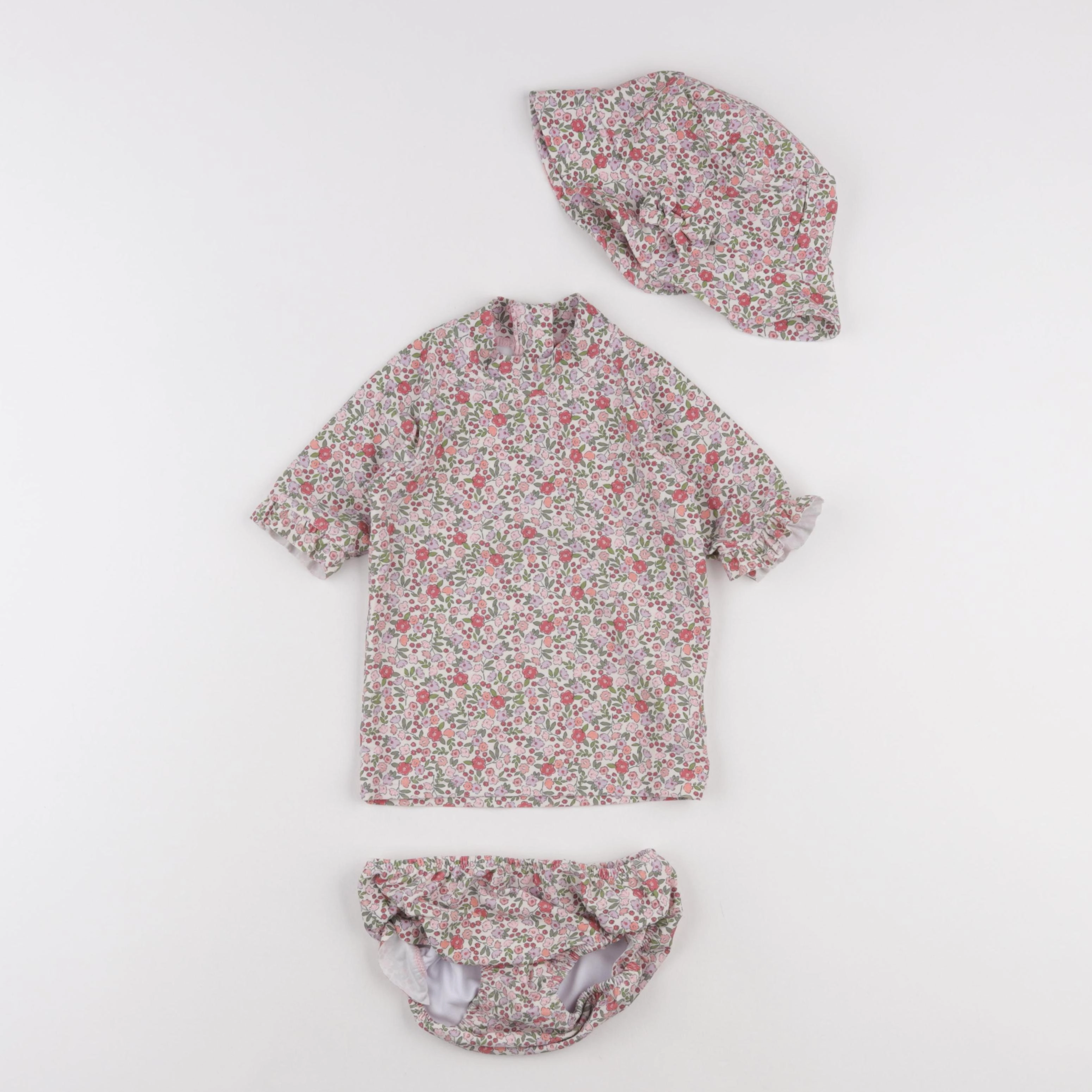 Vertbaudet - ensemble de bain multicolore - 3 ans
