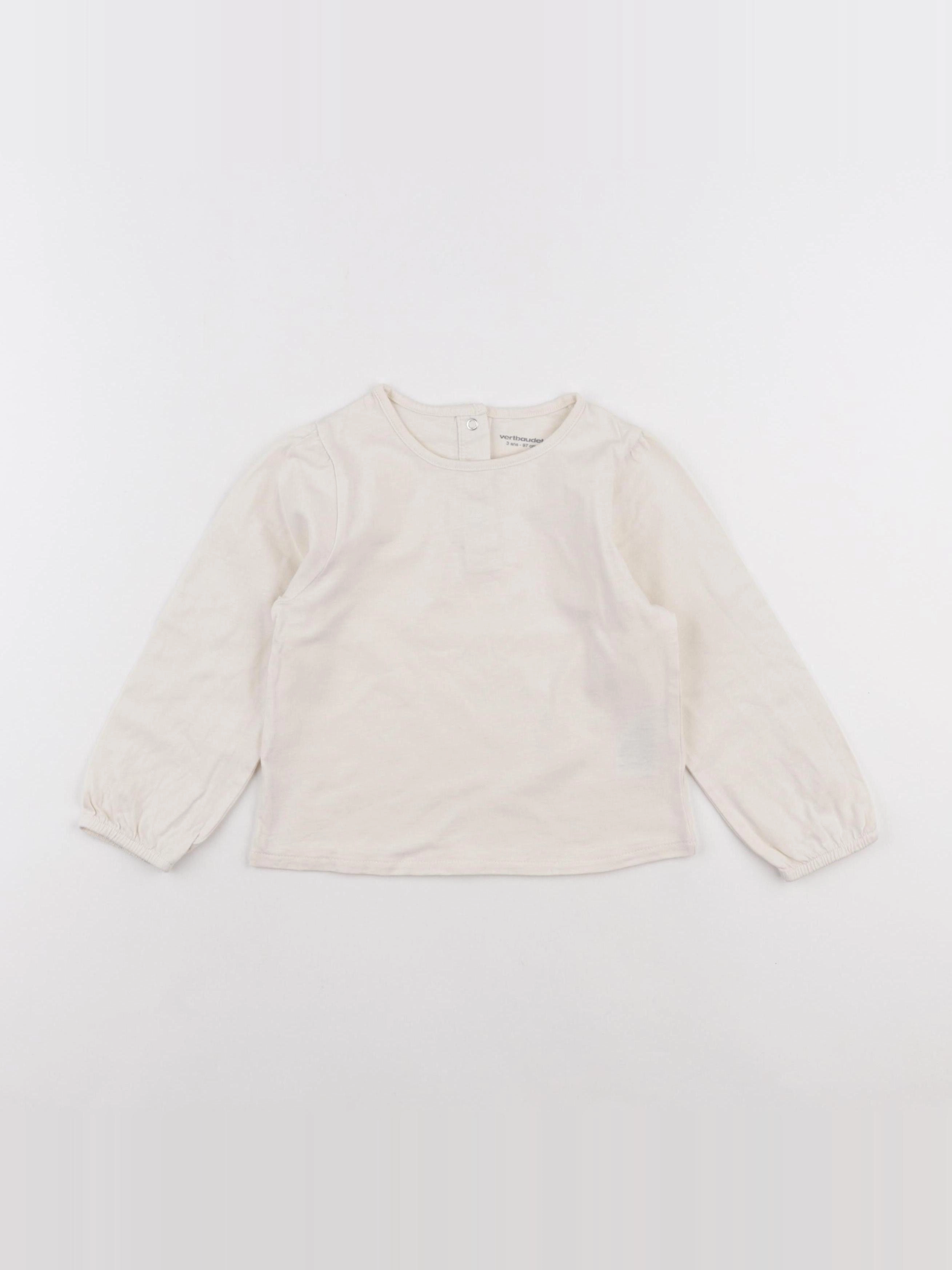 Vertbaudet - pyjama coton rose - 36 mois