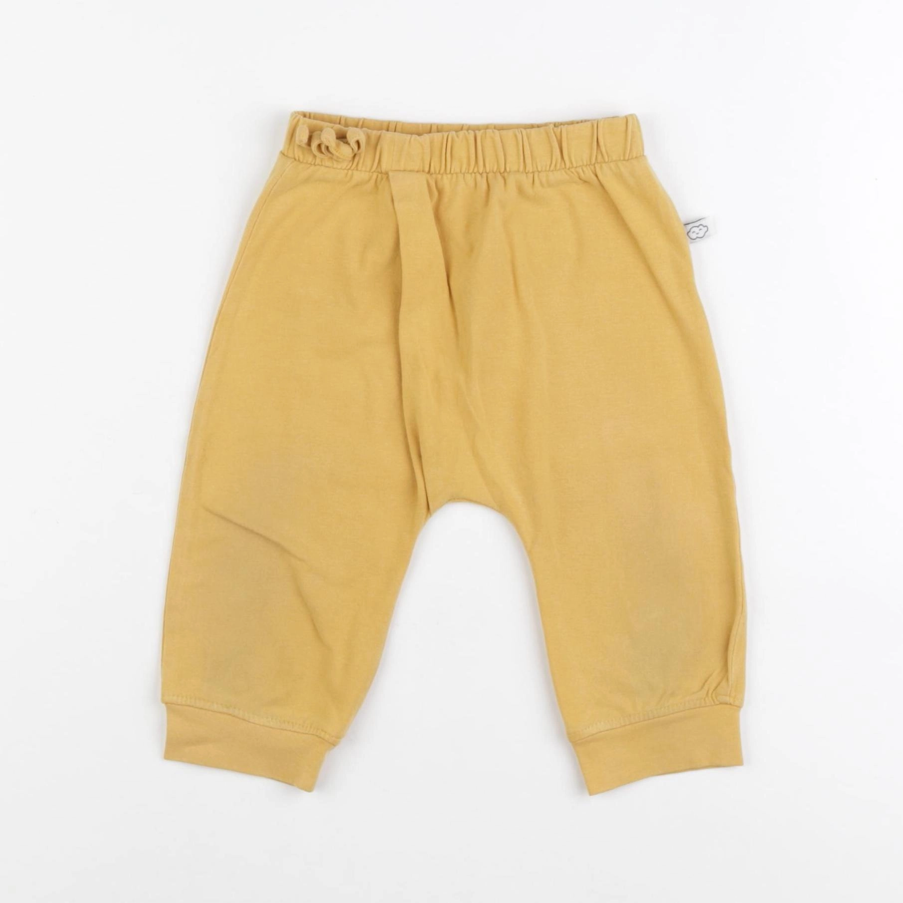 Vertbaudet - legging jaune - 9/12 mois