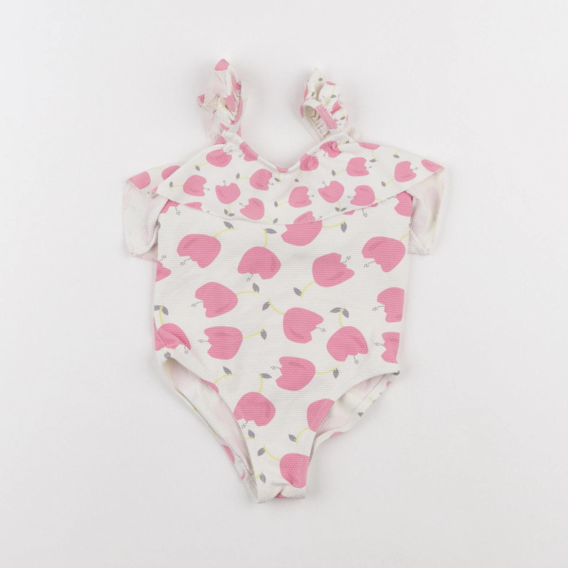 Zara - maillot de bain beige - 12/24 mois