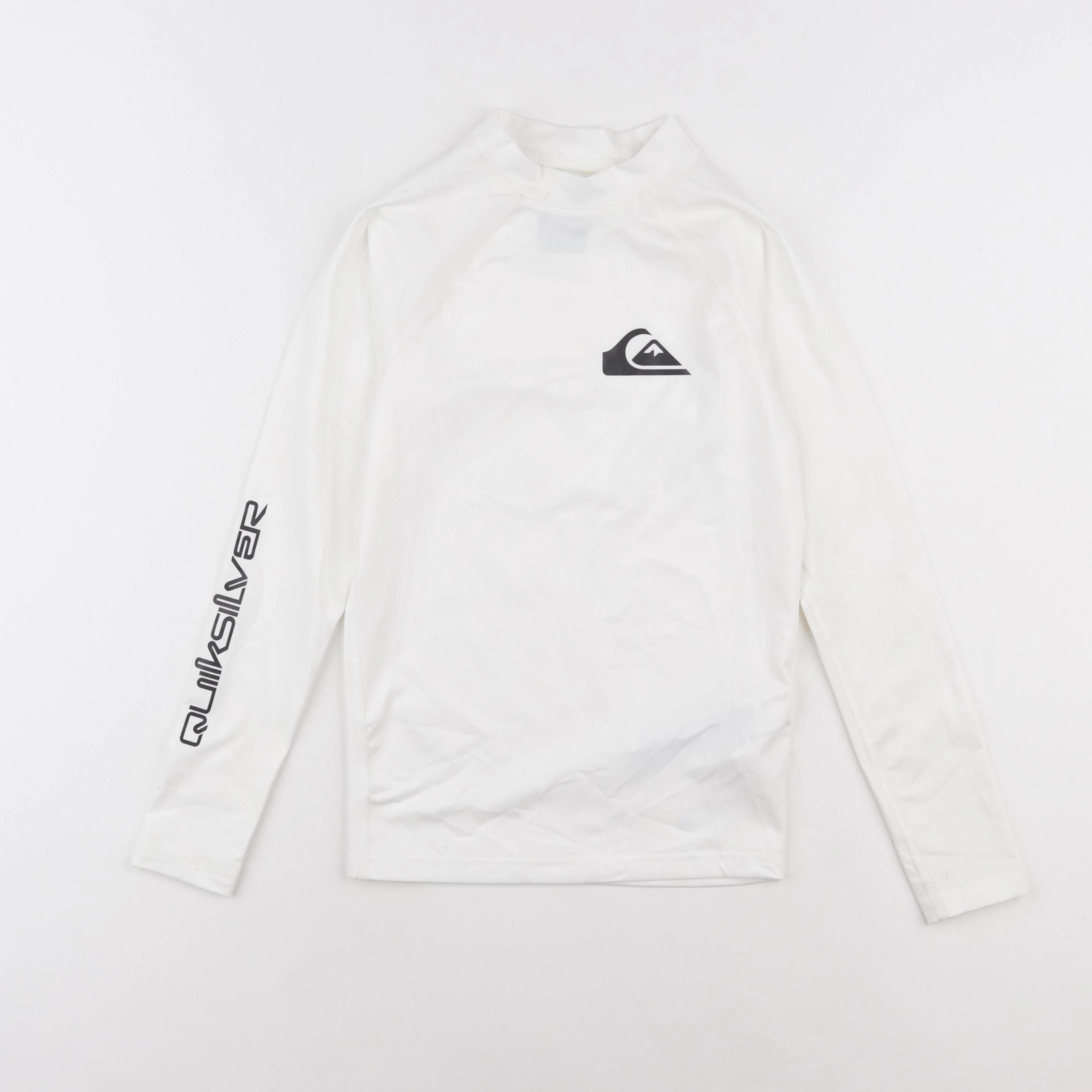 Quiksilver - tee-shirt de bain blanc - 8 ans