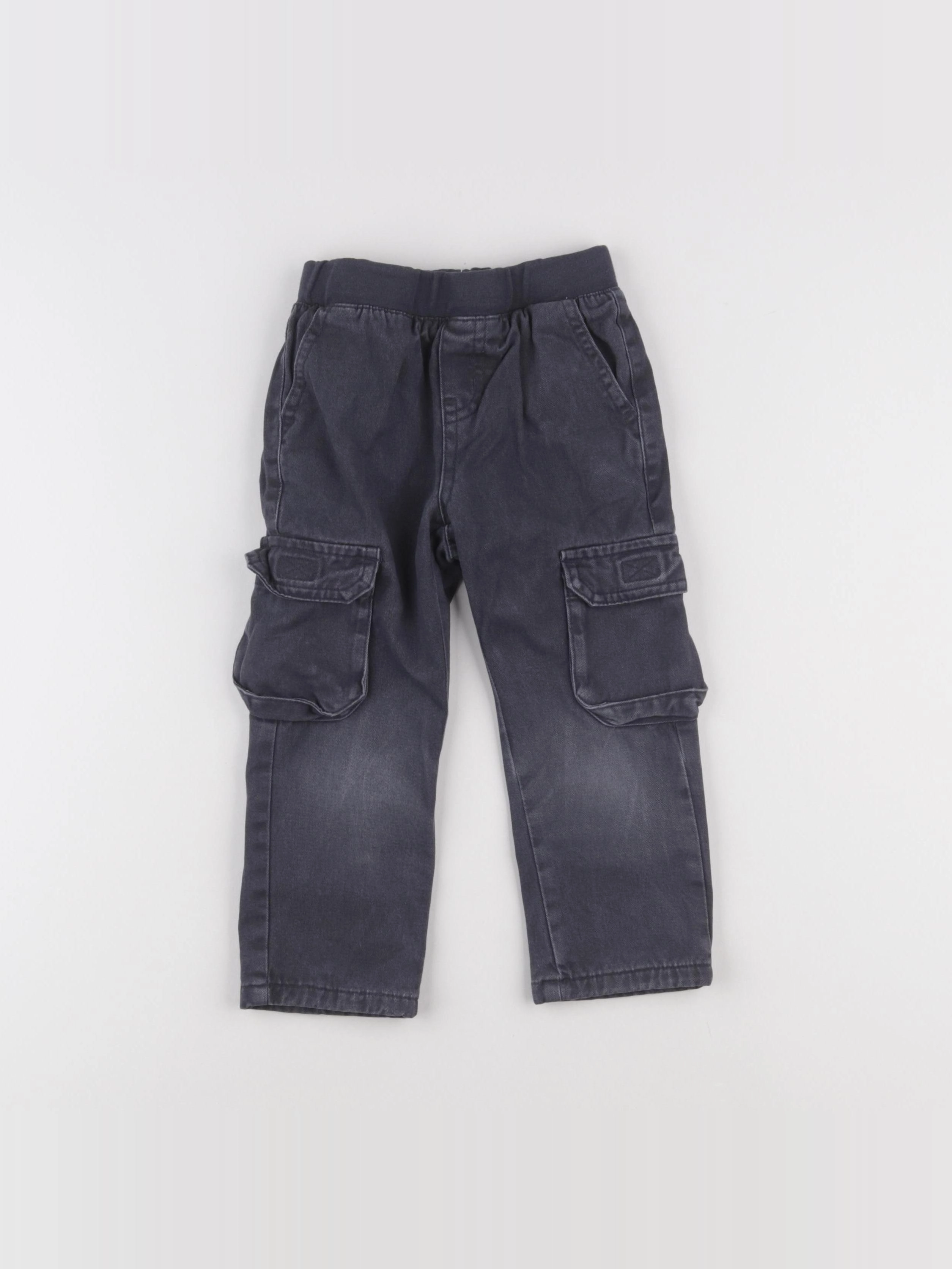 Vertbaudet - pantalon bleu - 3 ans