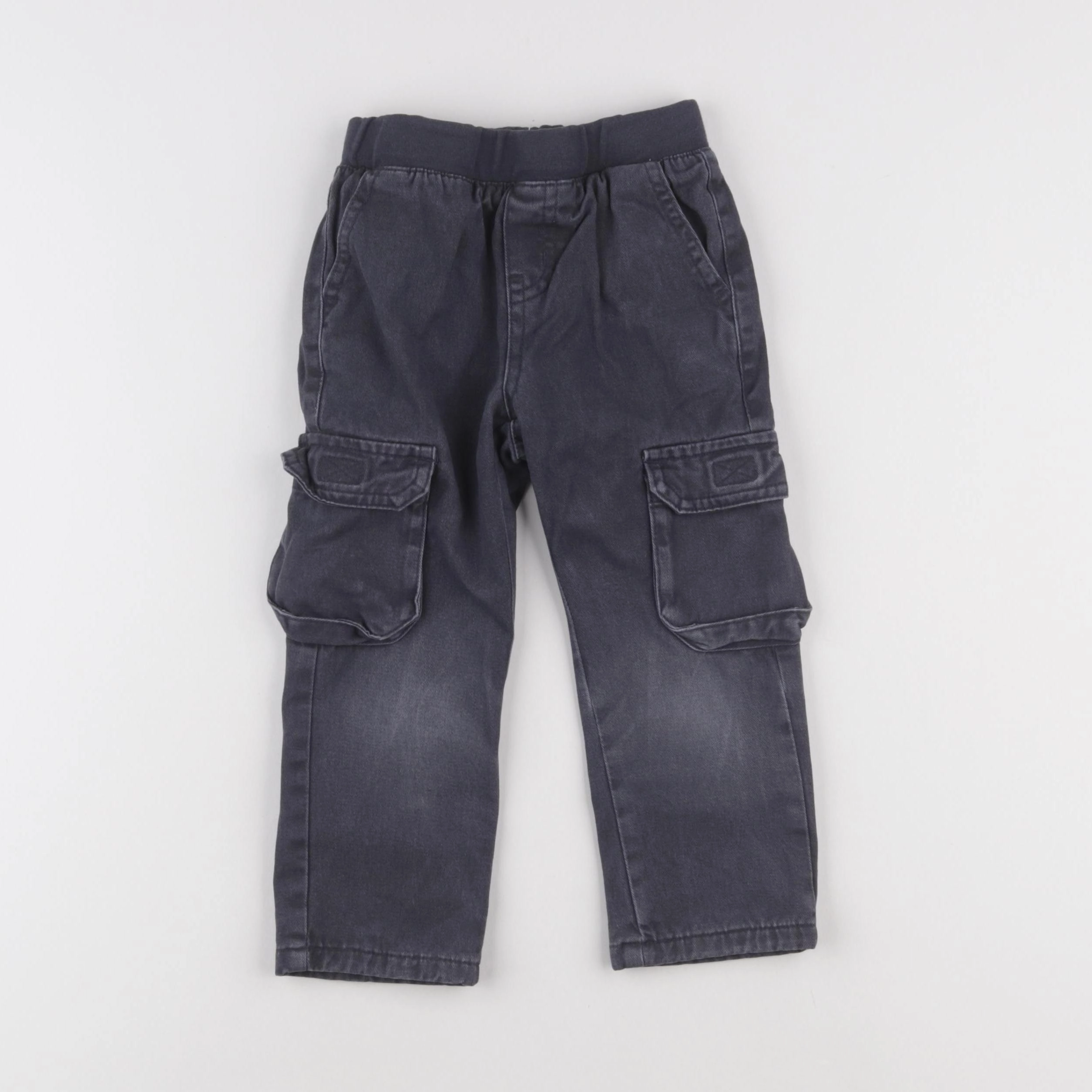 Vertbaudet - pantalon bleu - 3 ans