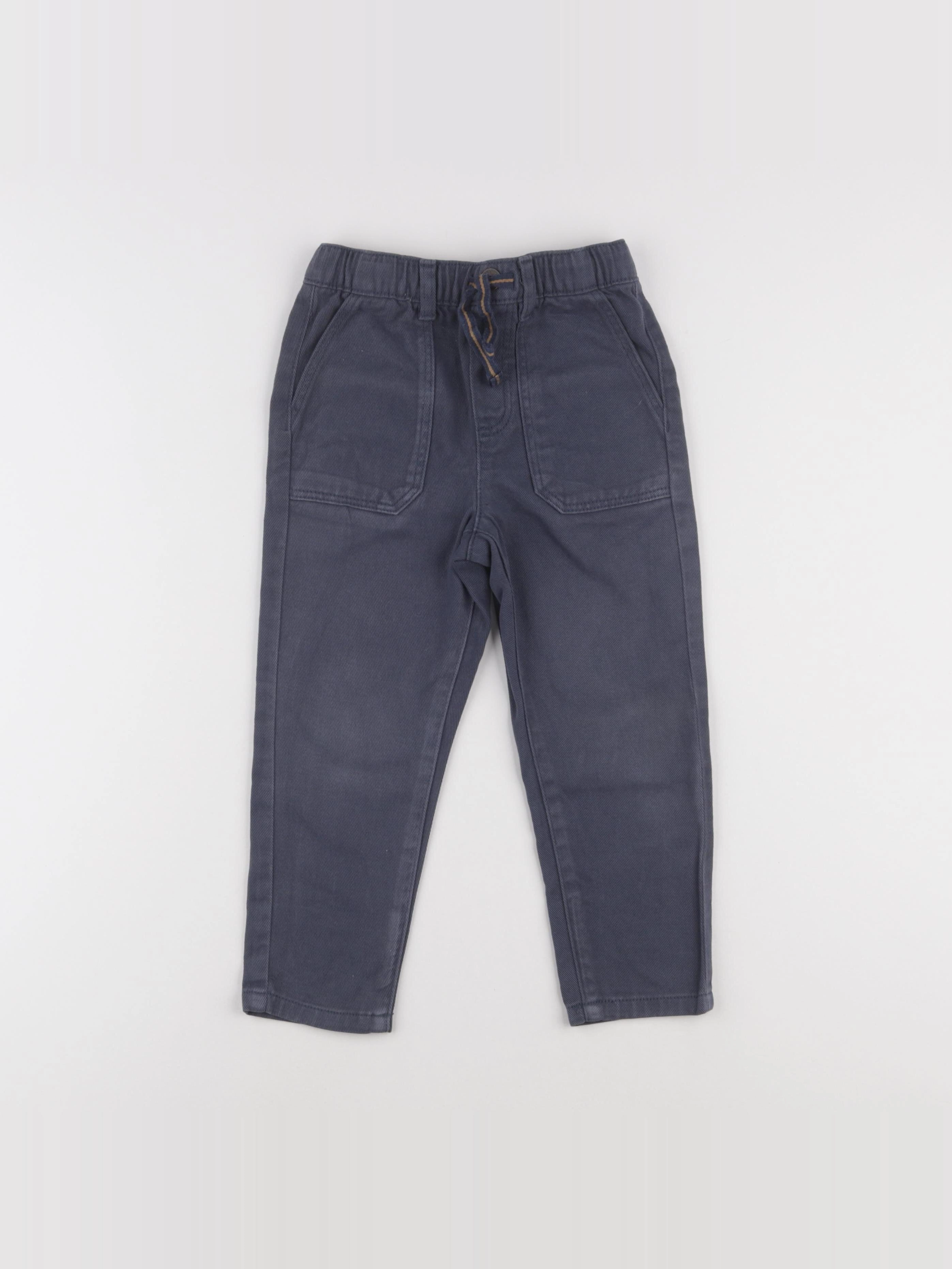 Vertbaudet - pantalon bleu - 3 ans