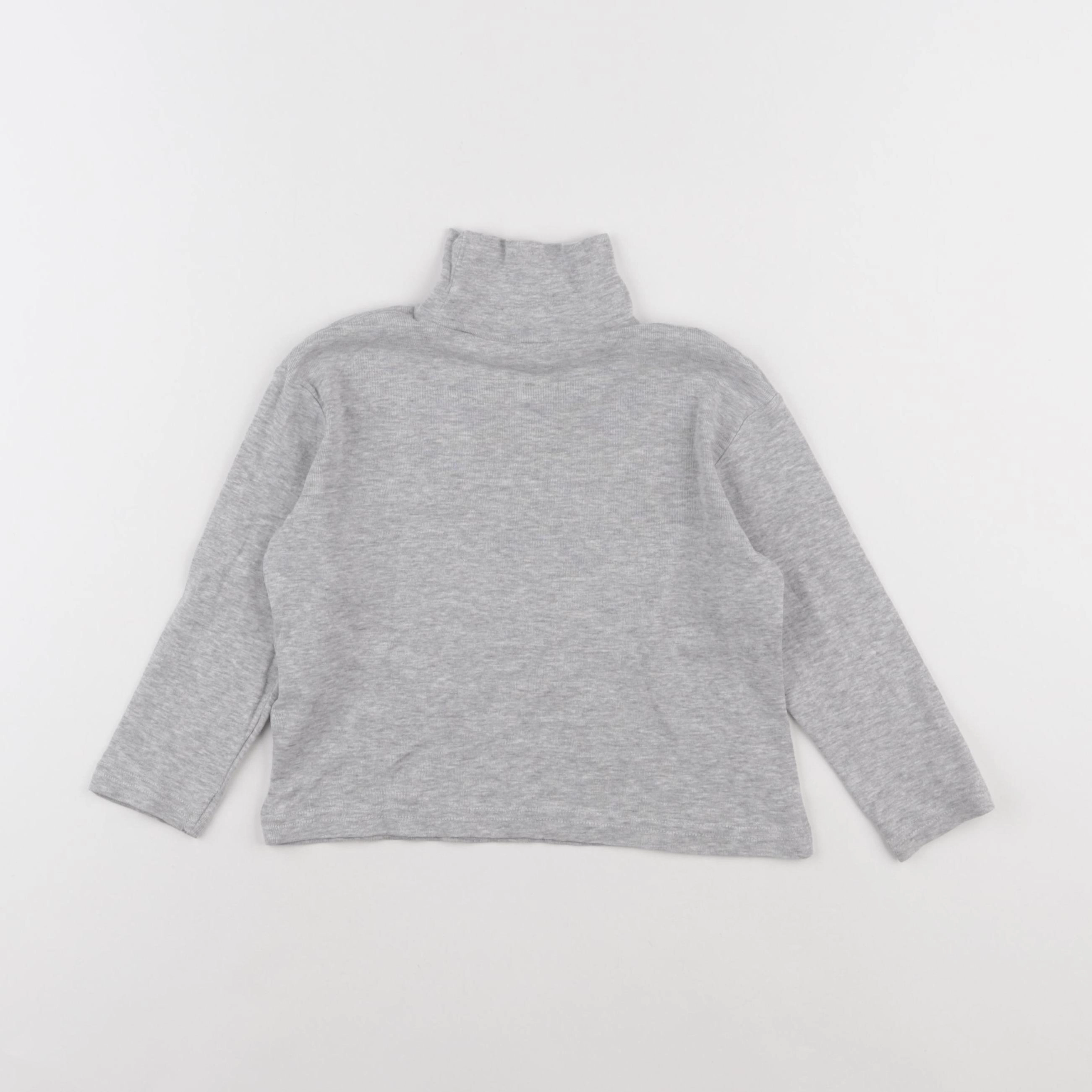 Vertbaudet - sous-pull gris - 3 ans
