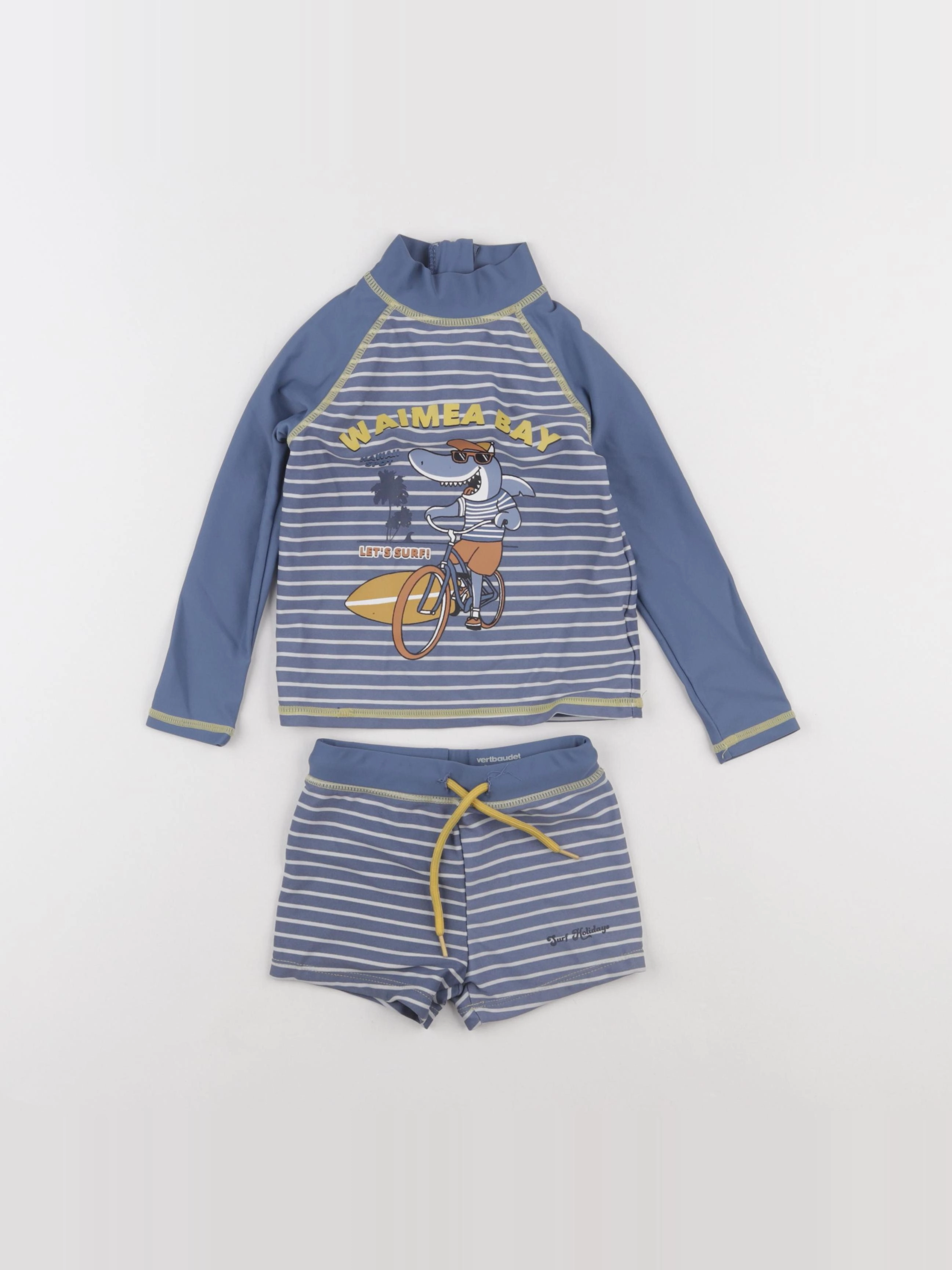 Vertbaudet - sous-pull gris - 3 ans